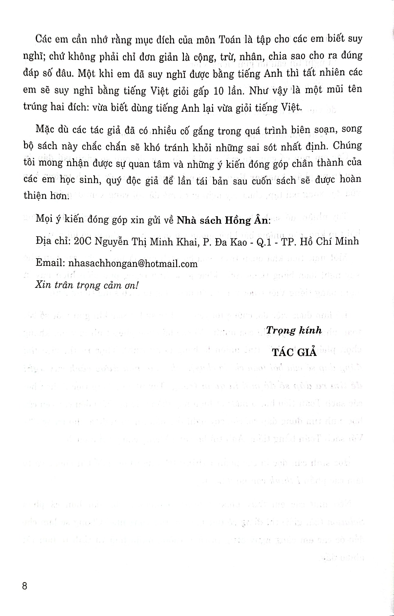 We Learn Maths In English - Em Học Toán Bằng Tiếng Anh 4 (Dùng Chung Cho Các Bộ Sgk Hiện Hành) - Phạm Đình Thực