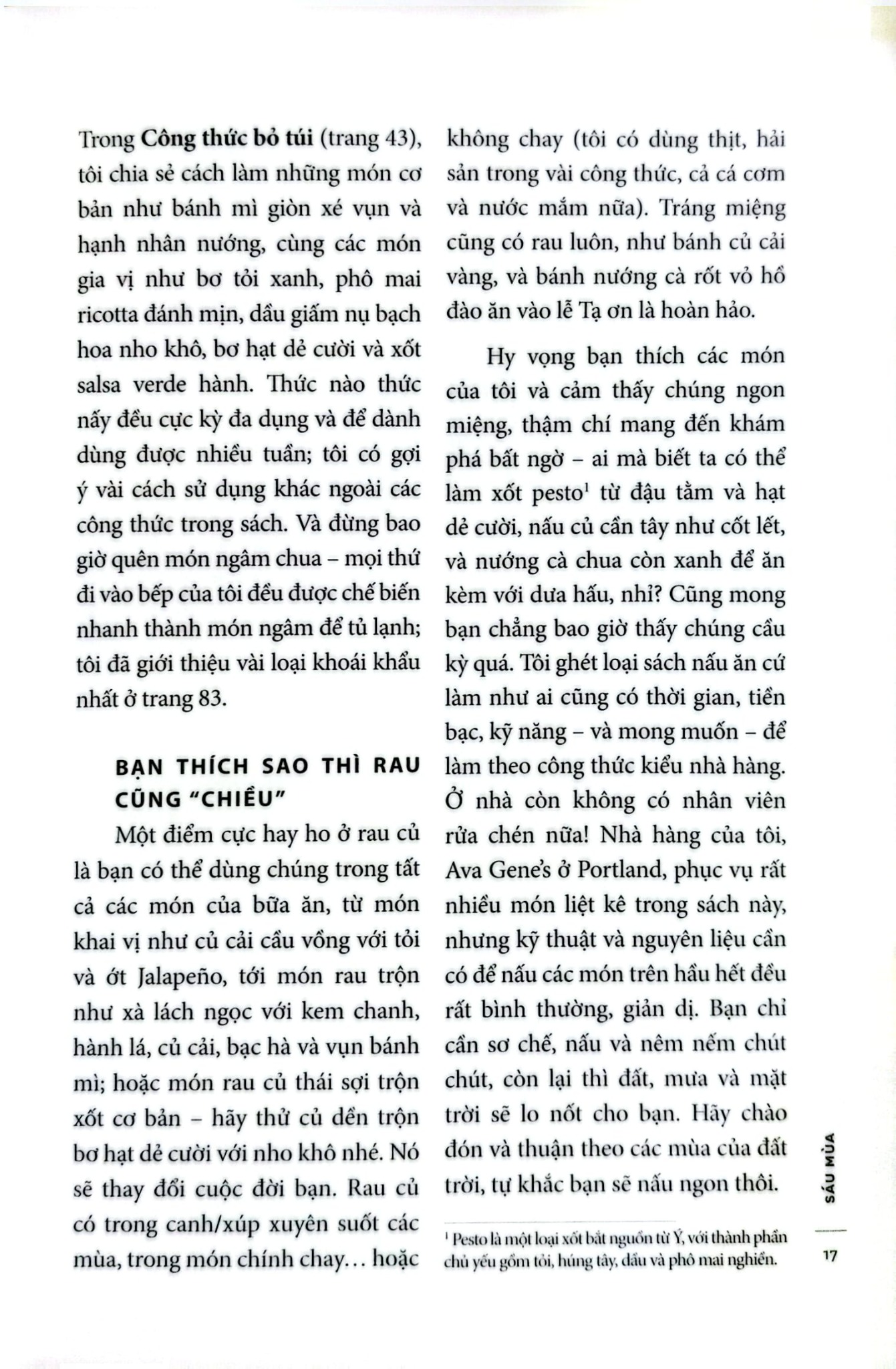 6 Mùa (Six Seasons James Beard Foundation Award Winner) - Joshua McFadden & Martha Holmberg