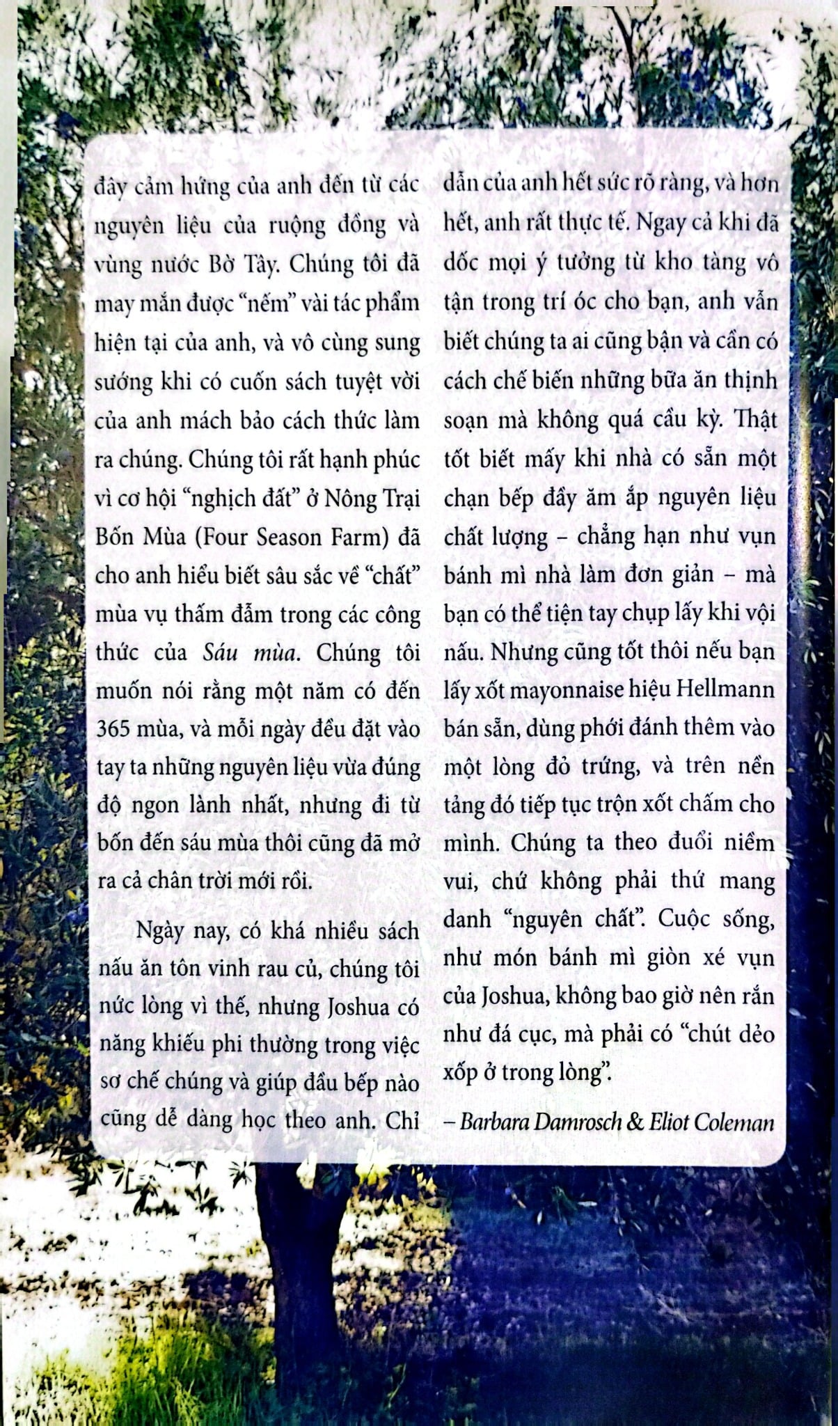 6 Mùa (Six Seasons James Beard Foundation Award Winner) - Joshua McFadden & Martha Holmberg