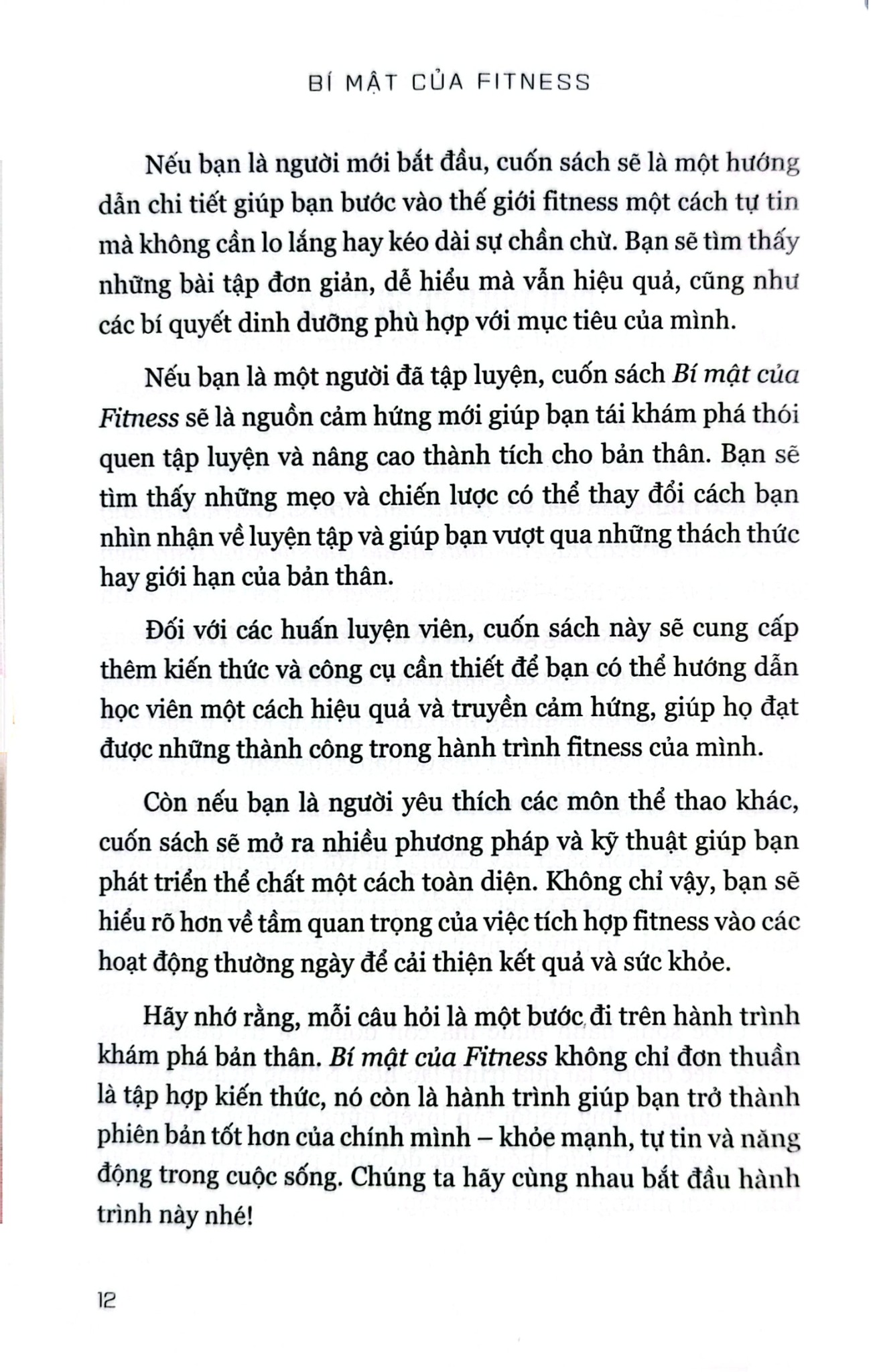 Bí Mật Của Fitness - Giải Đáp Những Câu Hỏi Về Tập Luyện - Dinh Dưỡng Cho Sức Khỏe Toàn Diện Và Hình Thể Mơ Ước - Nguyễn Bình Kim