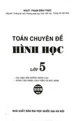 Toán Chuyên Đề Hình Học 5 (Dùng Chung Cho Các Bộ Sgk Hiện Hành) - Phạm Đình Thực
