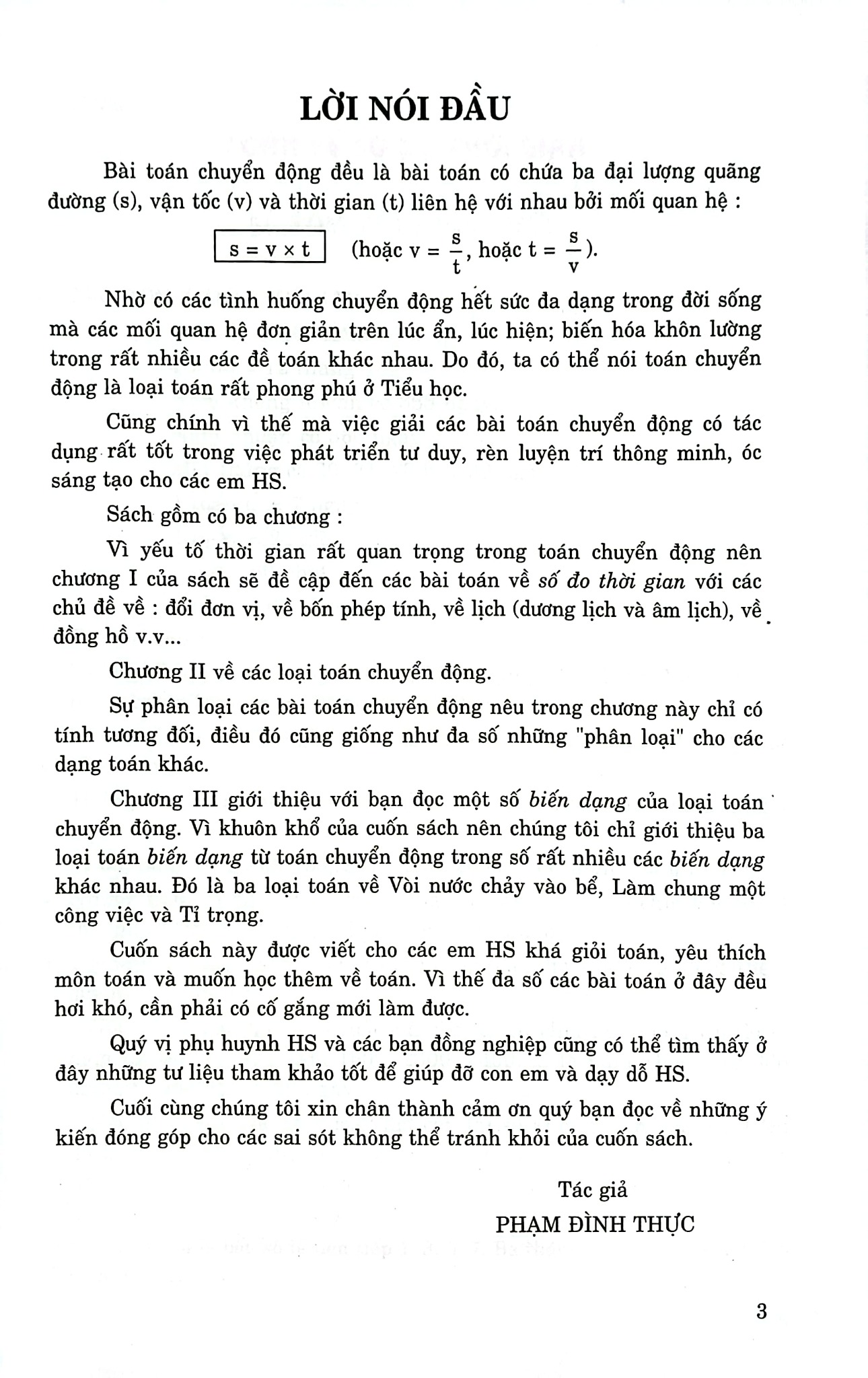Toán Chuyên Đề Số Đo Thời Gian Và Toán Chuyển Động Lớp 5 (Dùng Chung Cho Các Bộ Sgk Hiện Hành) - Phạm Đình Thực