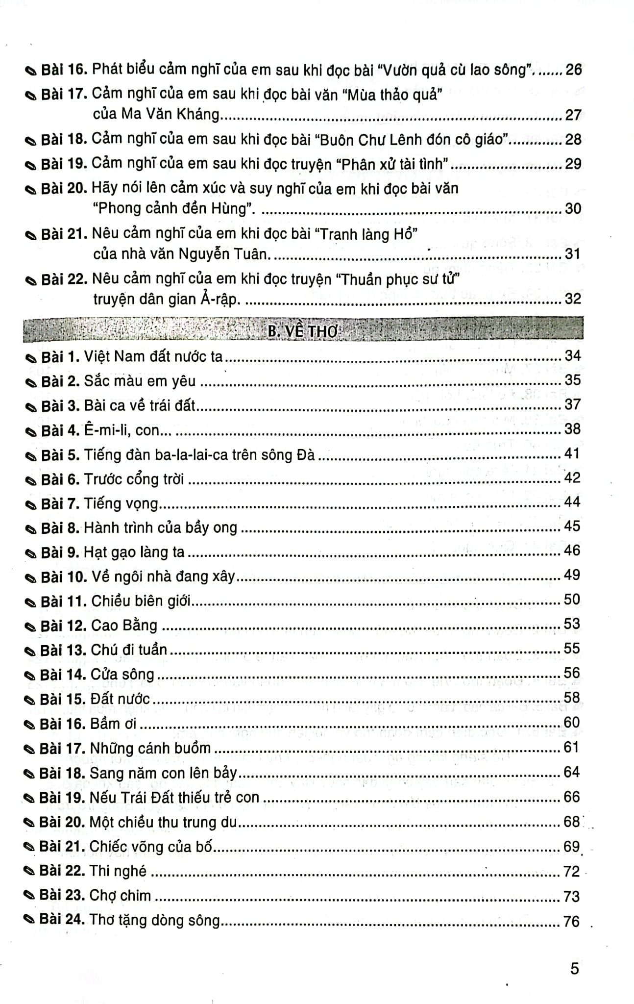 Cảm Thụ Văn Học Dành Cho Học Sinh Lớp 5 (Dùng Chung Các Bộ Sgk Hiện Hành) - Tạ Đức Hiền
