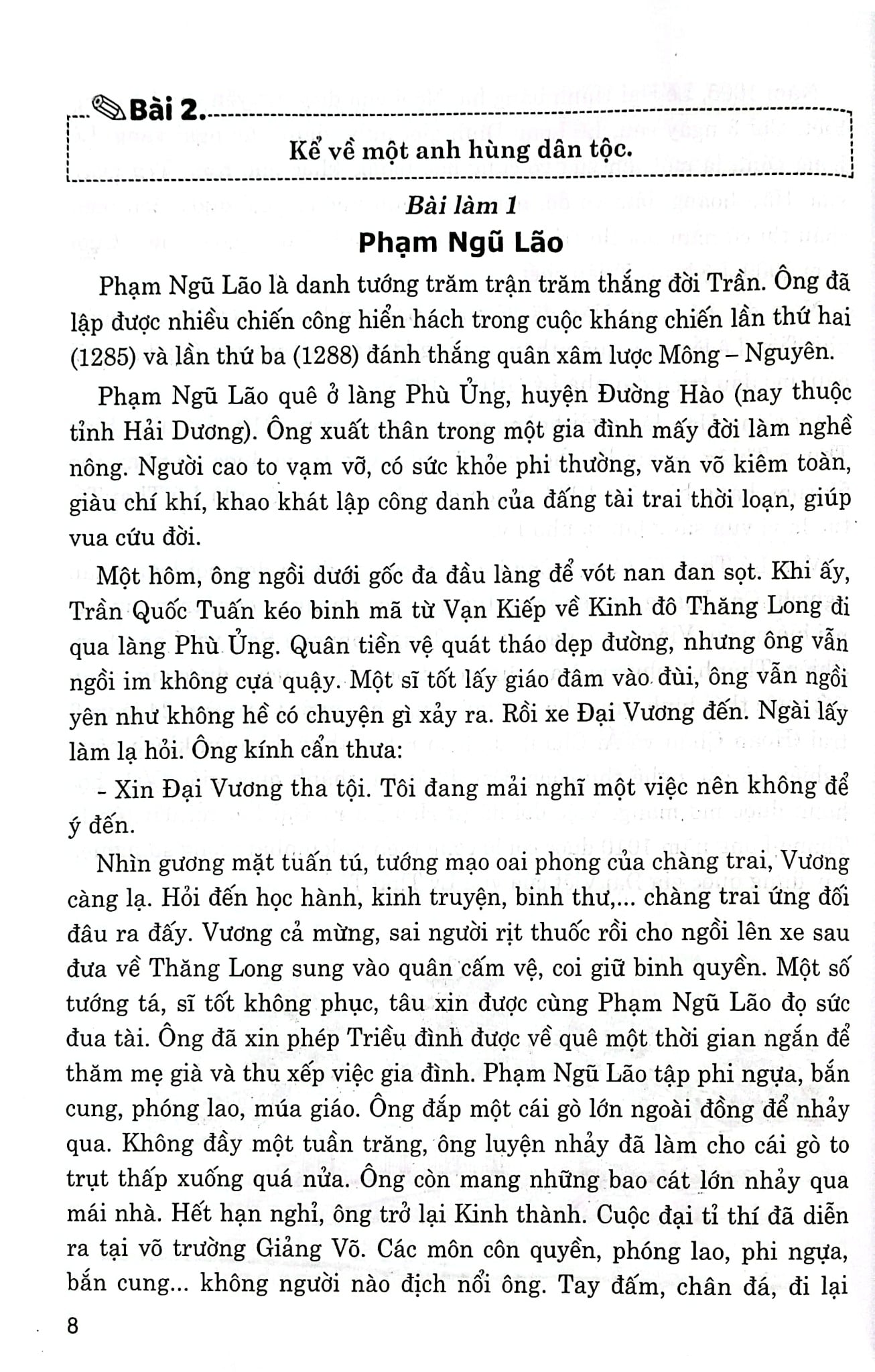 Những Bài Văn Kể Chuyện Lớp 5 - Tạ Thanh Sơn
