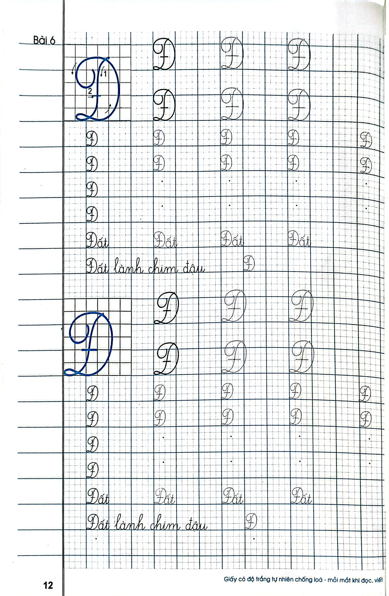 Vở Tập Viết Lớp 2 - Tập 1 (Kết Nối Tri Thức) - Hoàng Minh Diễn