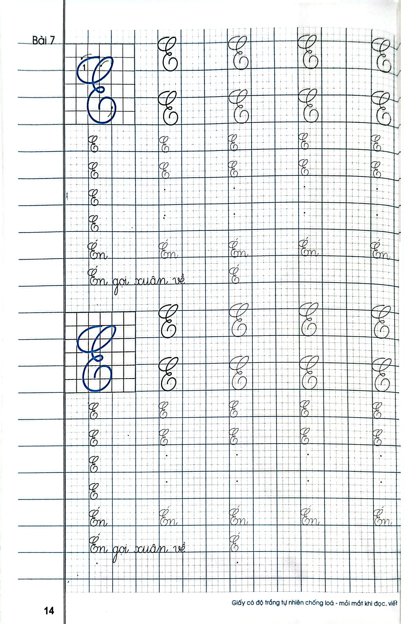 Vở Tập Viết Lớp 2 - Tập 1 (Kết Nối Tri Thức) - Hoàng Minh Diễn