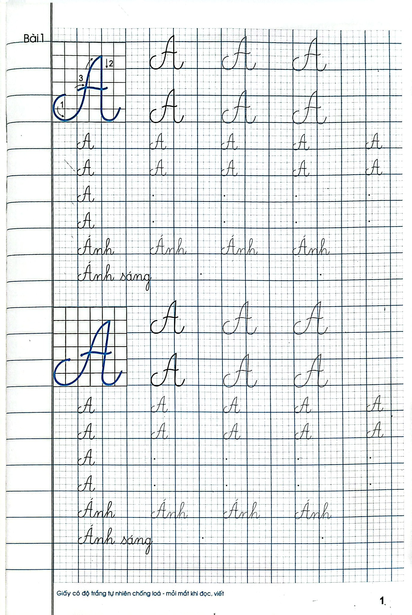 Vở Tập Viết Lớp 2 - Tập 1 (Kết Nối Tri Thức) - Hoàng Minh Diễn