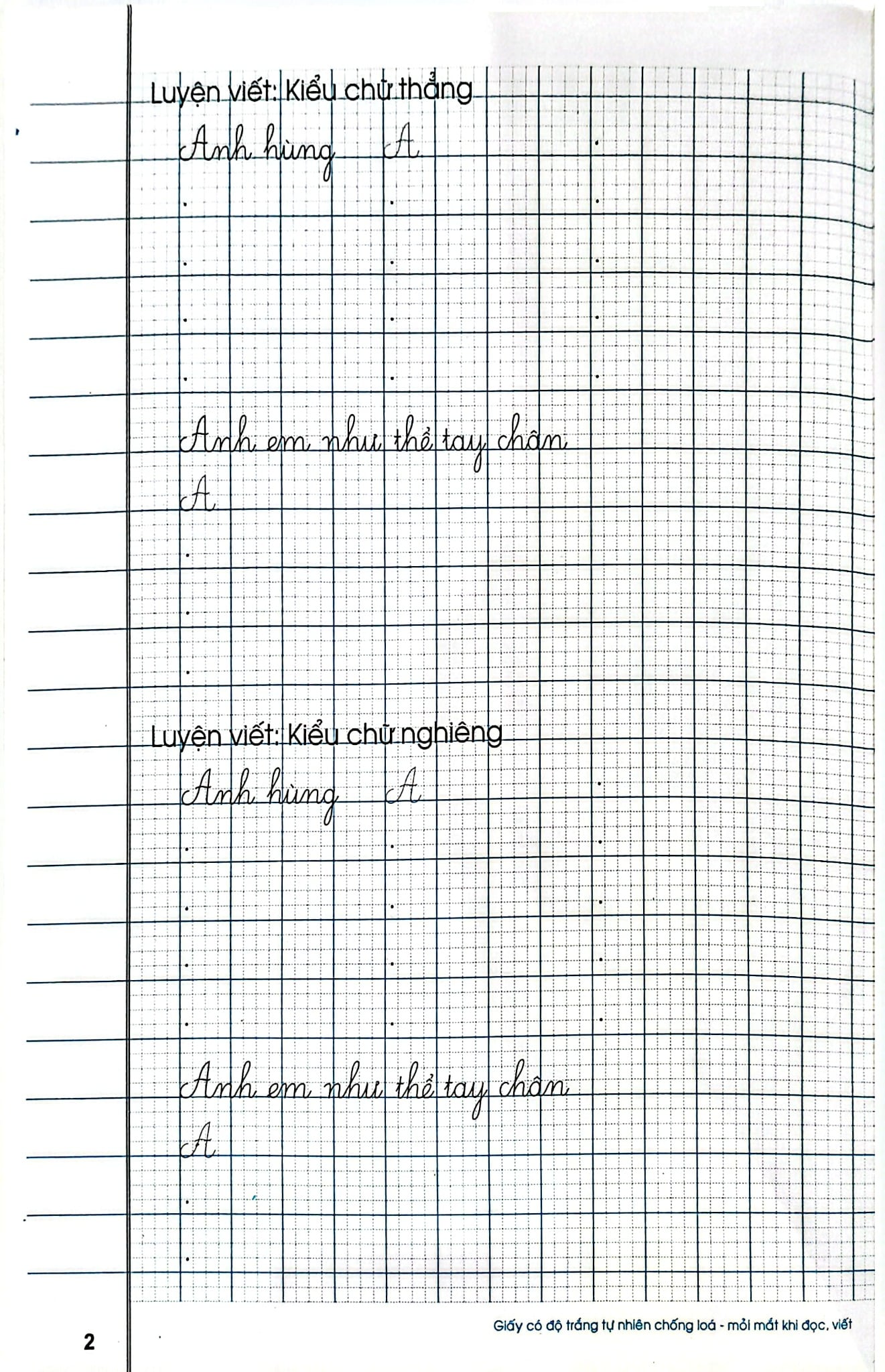 Vở Tập Viết Lớp 2 - Tập 1 (Kết Nối Tri Thức) - Hoàng Minh Diễn