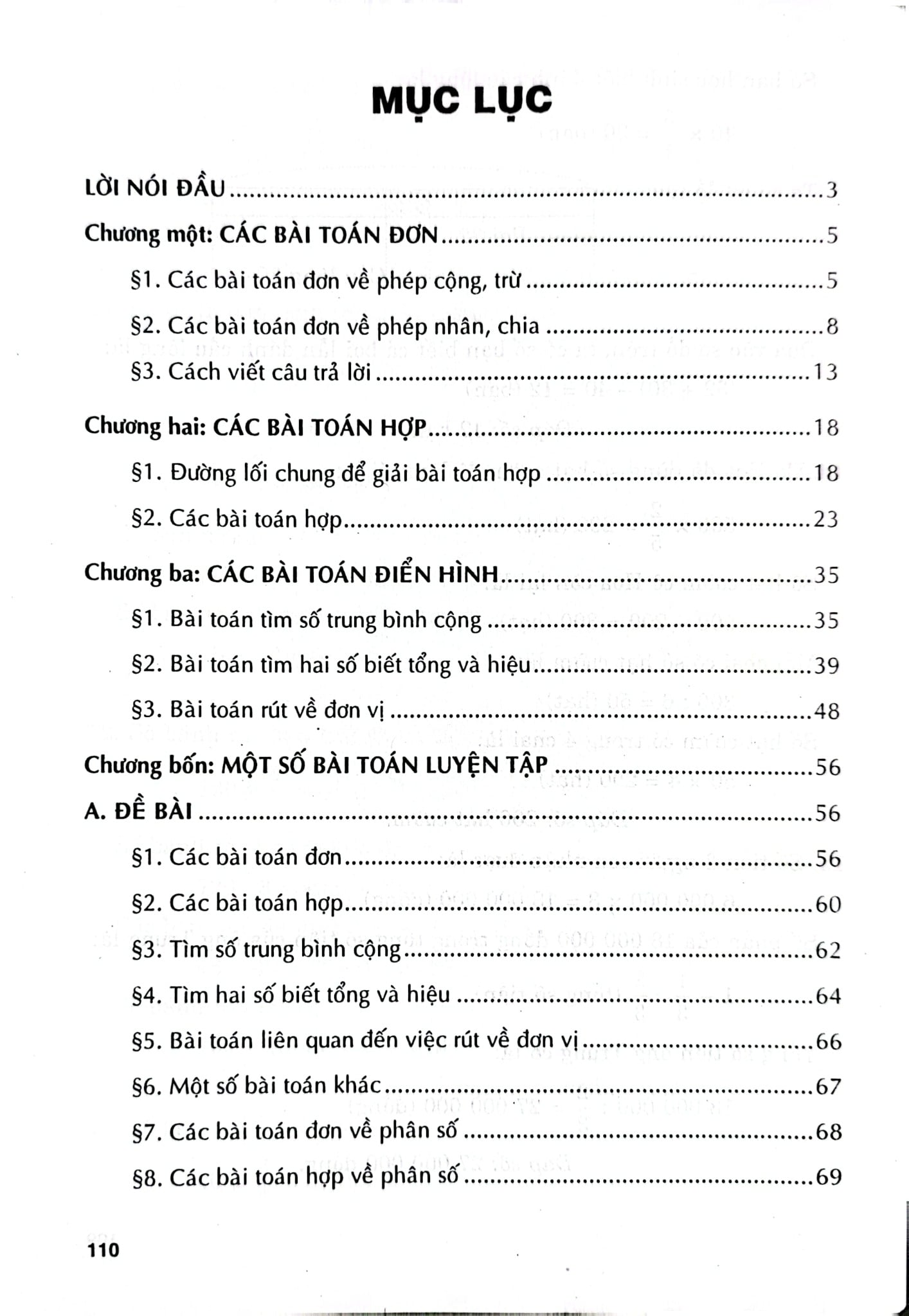 Giải Toán Có Lời Văn 4 (Dùng Chung Cho Các Bộ Sgk Hiện Hành) - Phạm Đình Thực