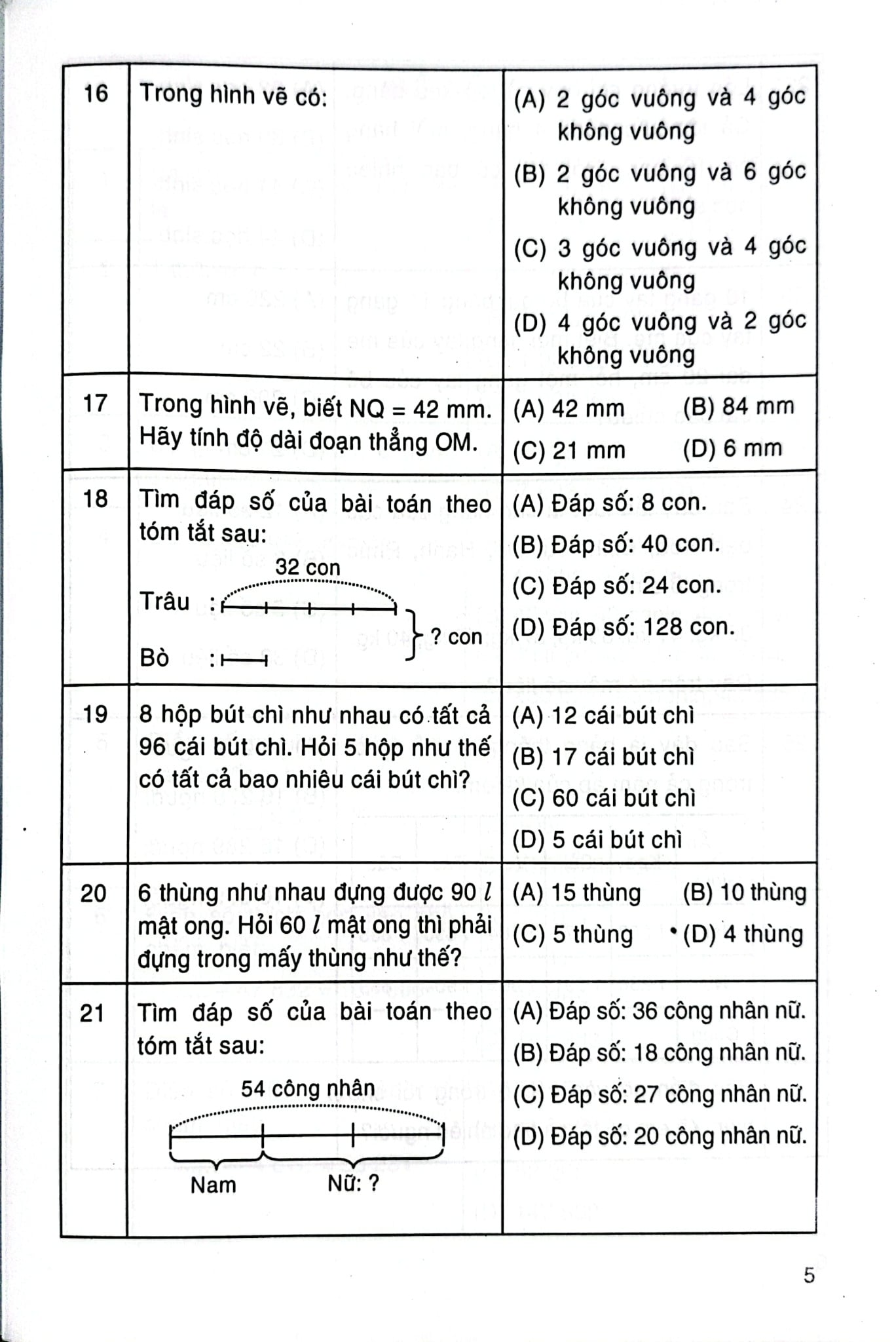 500 Bài Toán Trắc Nghiệm 4 (Dùng Chung Cho Các Bộ Sgk Hiện Hành) - Phạm Đình Thực