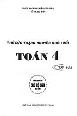 Thử Sức Trạng Nguyên Nhỏ Tuổi Môn Toán Lớp 4 - Tập 2 (Dùng Chung Cho Các Bộ Sgk Hiện Hành) - Đỗ Trung Hiệu