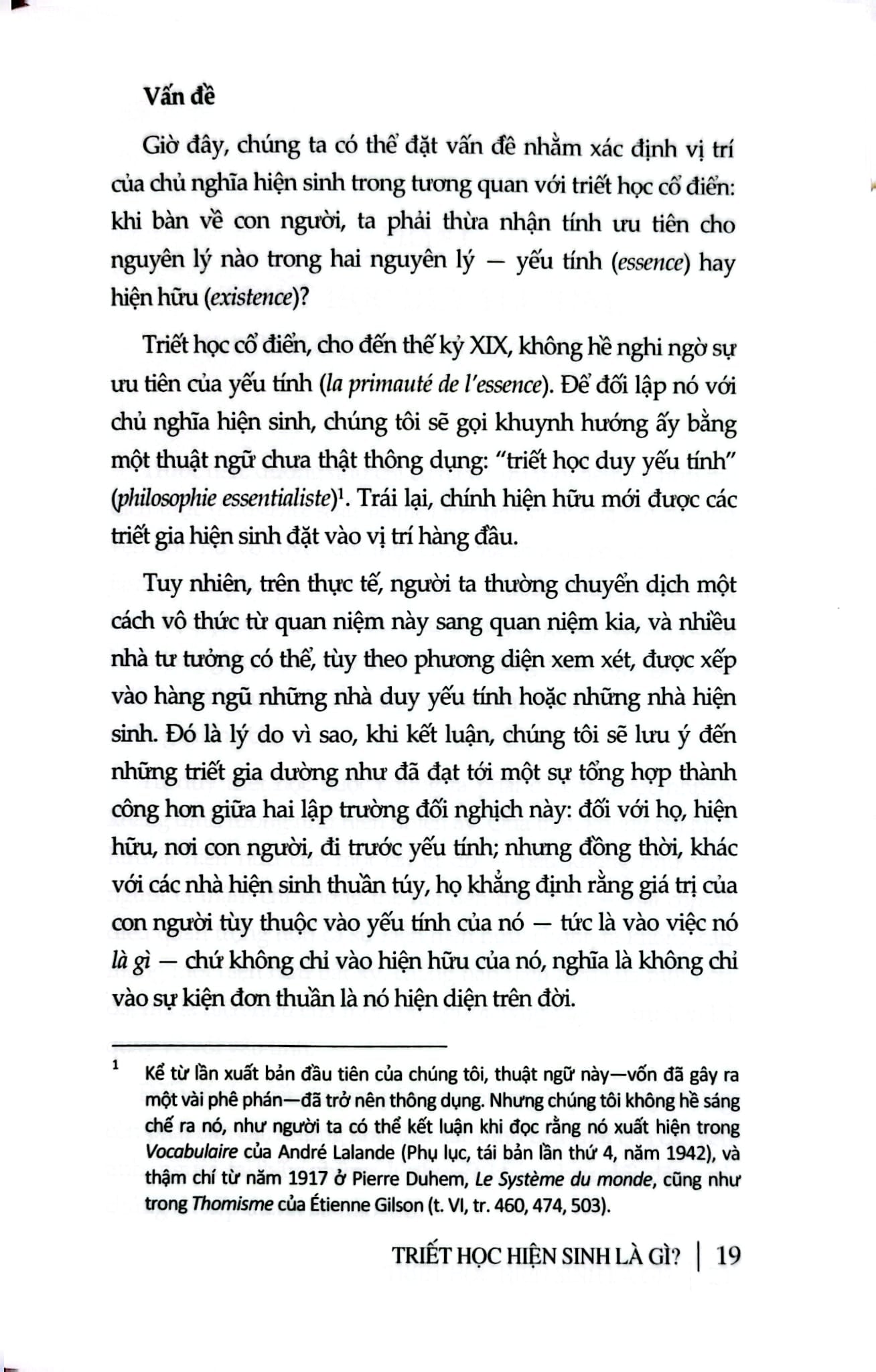 Triết Học Hiện Sinh Là Gì? - Phan Quang Định