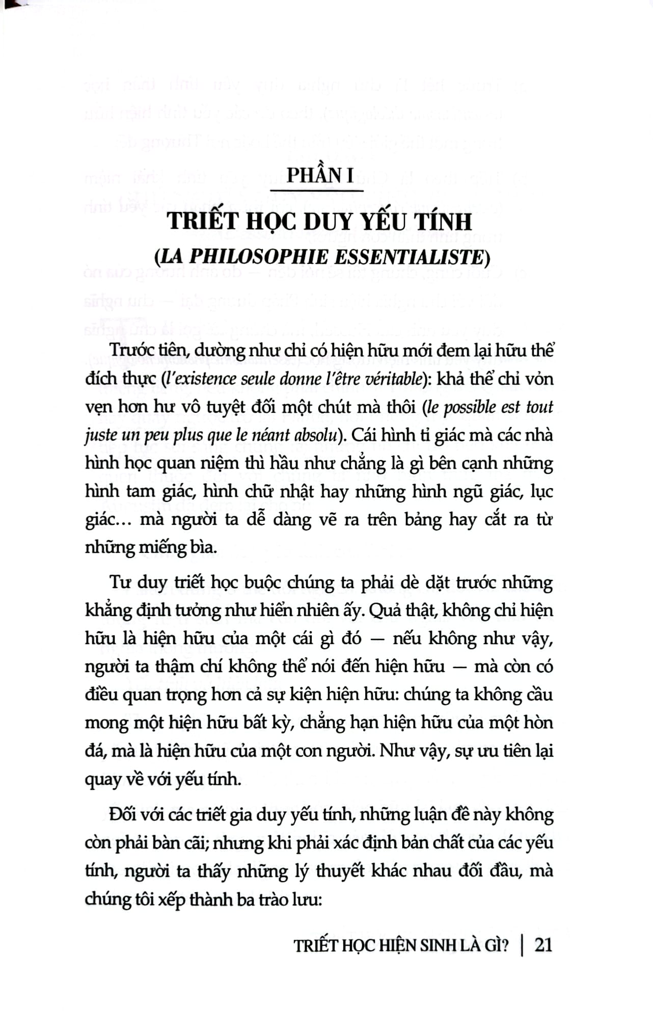 Triết Học Hiện Sinh Là Gì? - Phan Quang Định