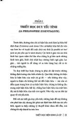 Triết Học Hiện Sinh Là Gì? - Phan Quang Định