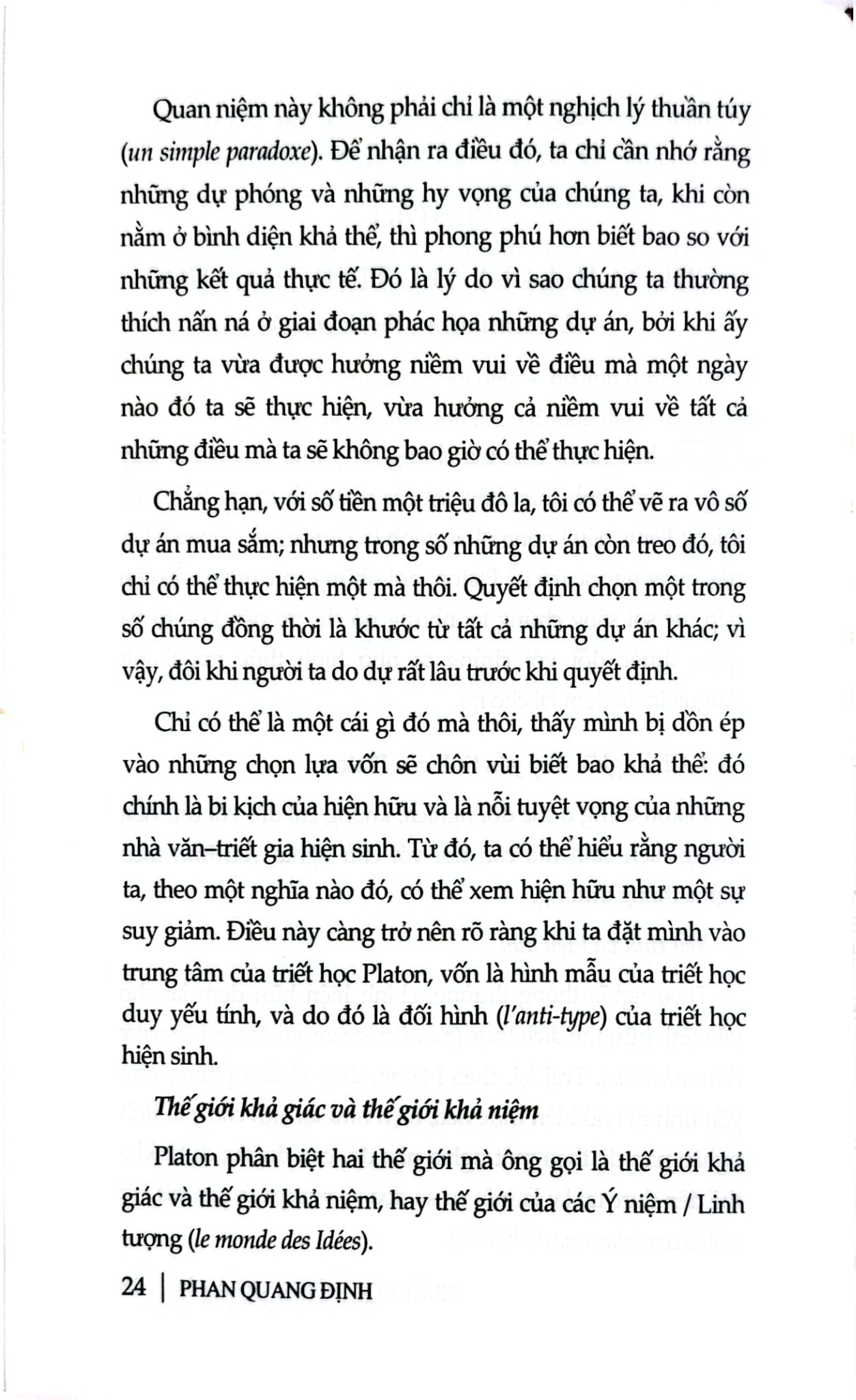 Triết Học Hiện Sinh Là Gì? - Phan Quang Định
