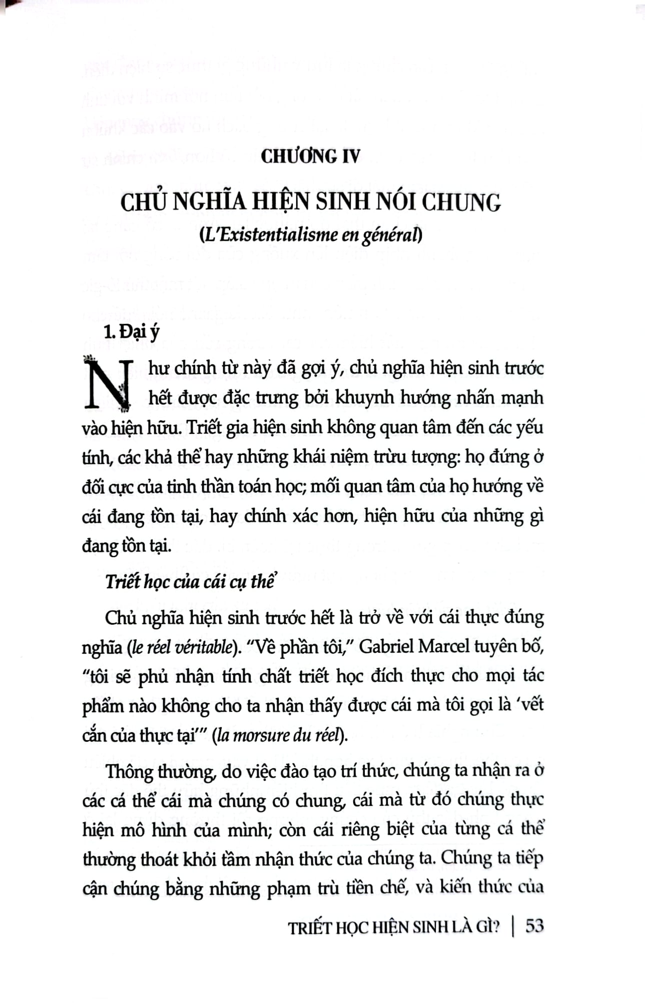 Triết Học Hiện Sinh Là Gì? - Phan Quang Định