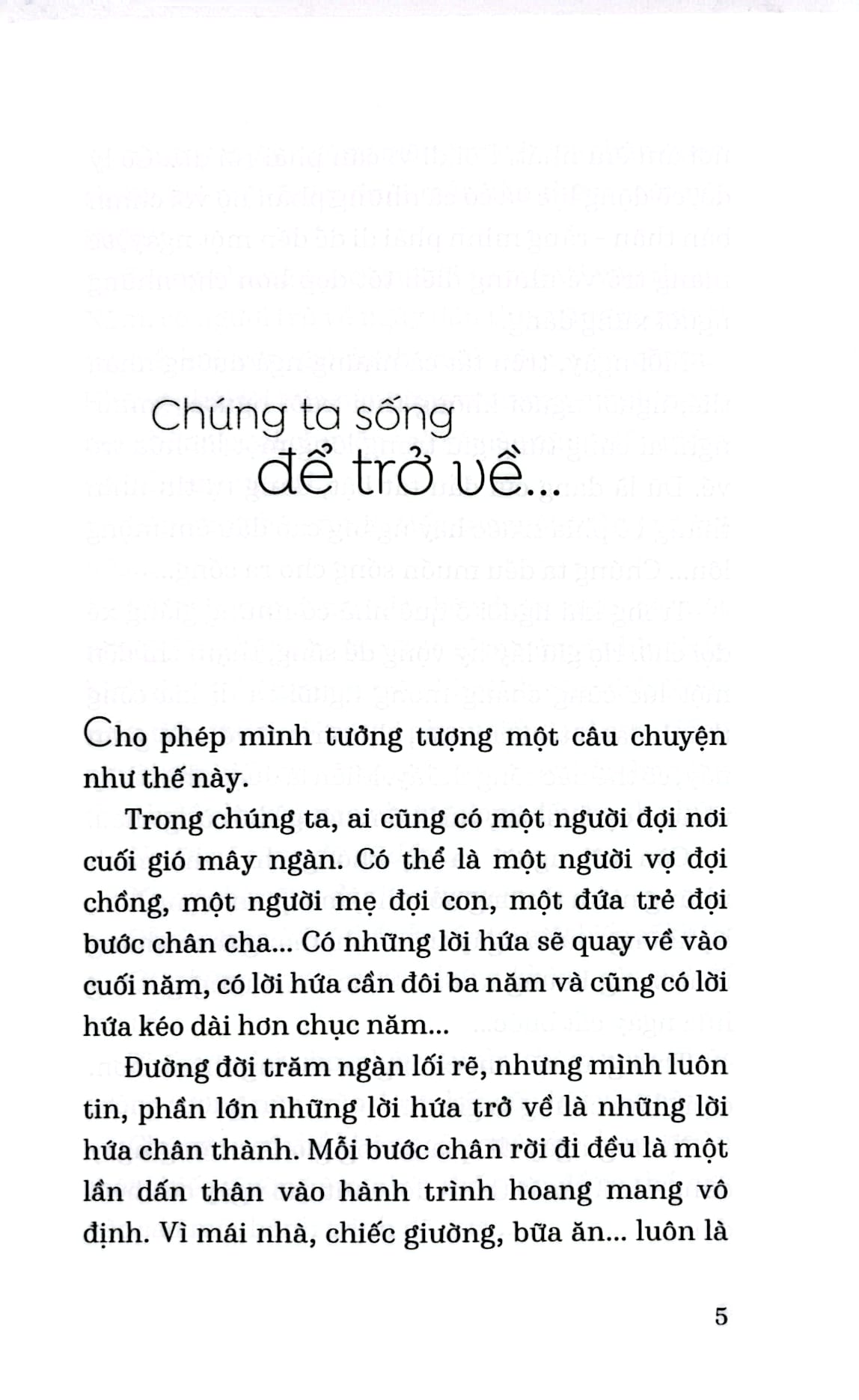 Chúng Ta Sống Để Trở Về - Nguyễn Phong Việt