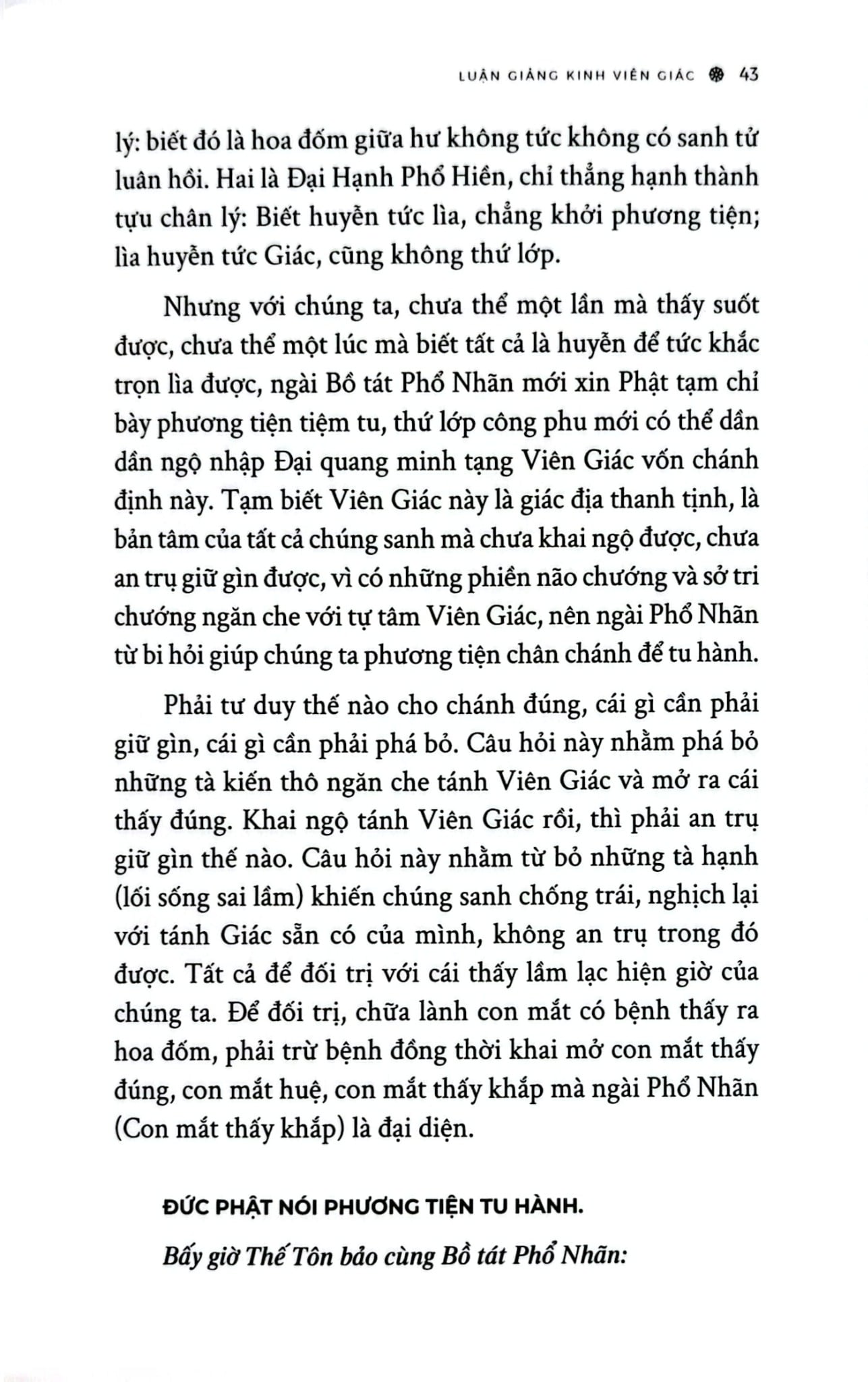 Luận Giảng Kinh Viên Giác - 
Đương Đạo Nguyễn Thế Đăng