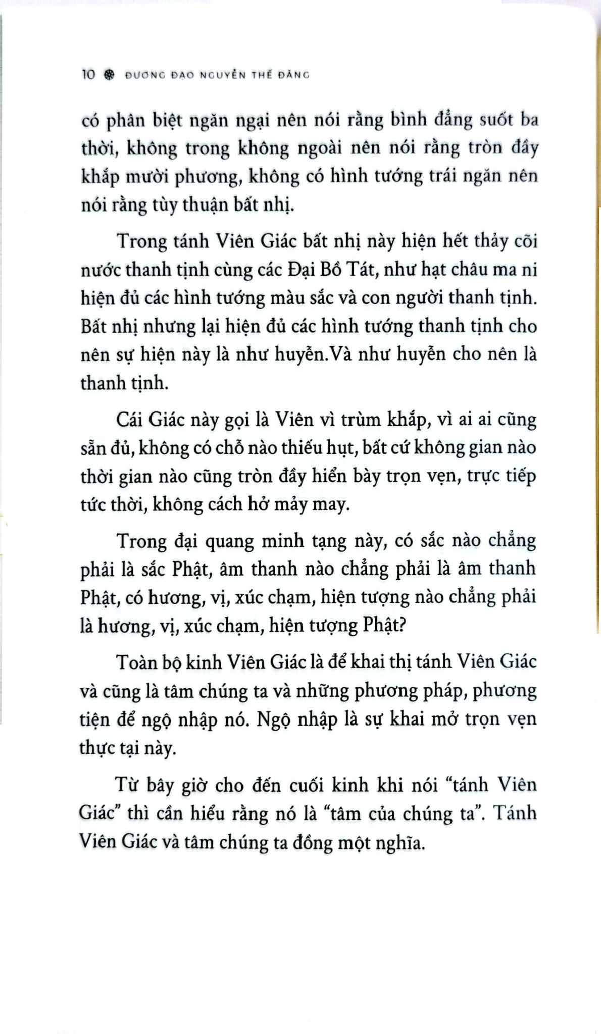 Luận Giảng Kinh Viên Giác - 
Đương Đạo Nguyễn Thế Đăng