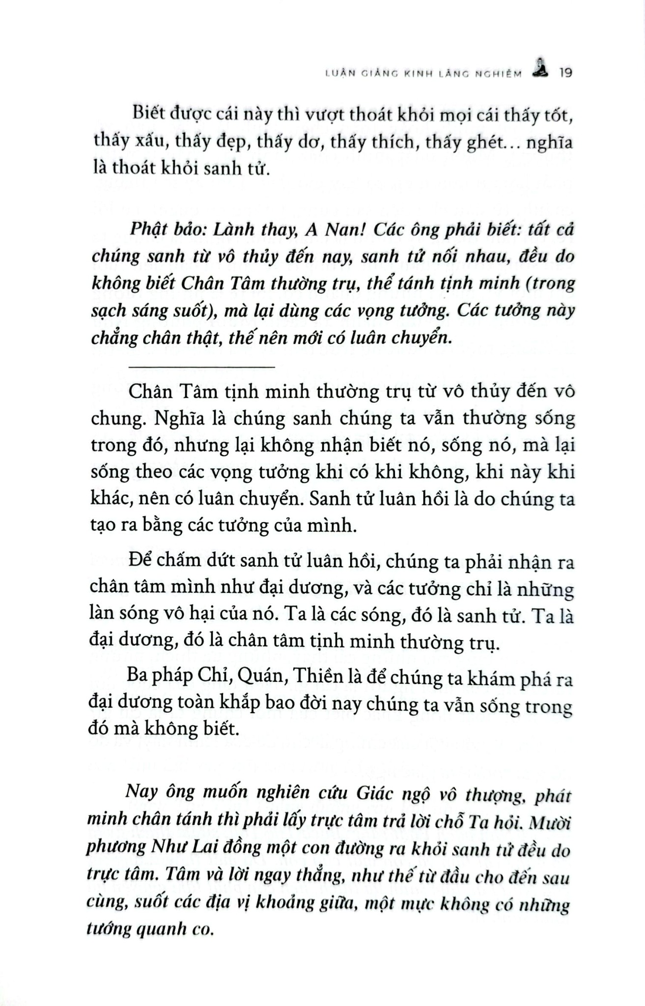 Luận Giảng Kinh Lăng Nghiêm - 
Đương Đạo Nguyễn Thế Đăng