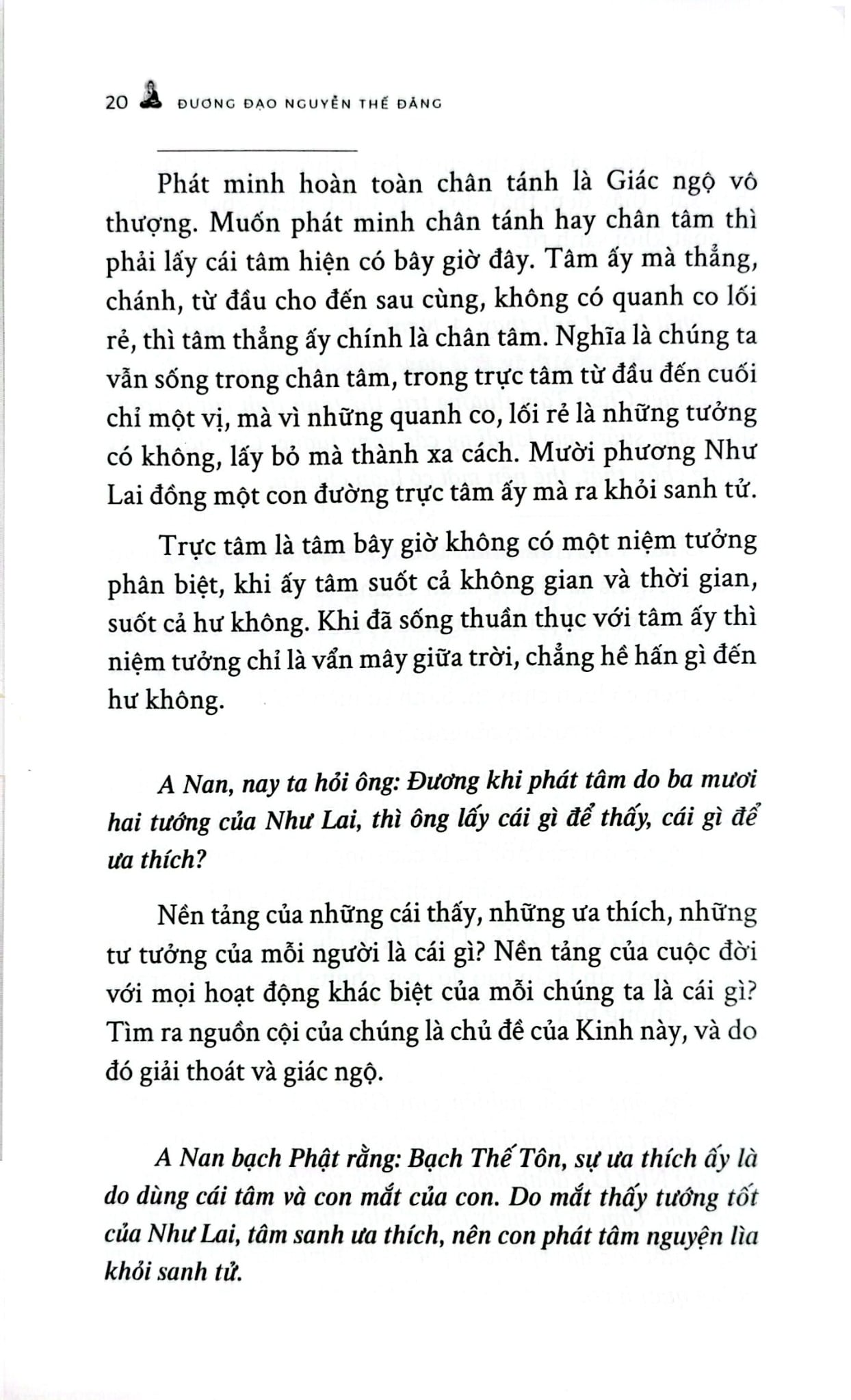Luận Giảng Kinh Lăng Nghiêm - 
Đương Đạo Nguyễn Thế Đăng