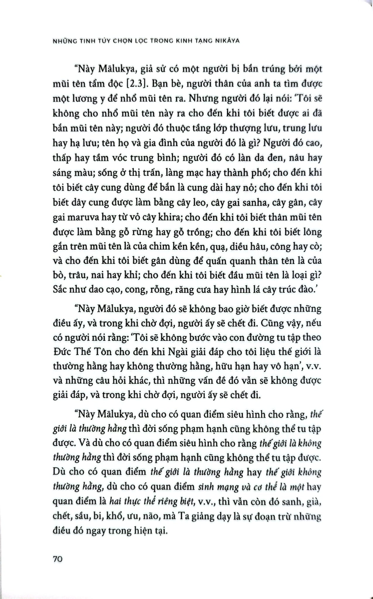 Những Tinh Túy Chọn Lọc Trong Kinh Tạng Nikāya - Bản Đặc Biệt Bìa Da - Glenn Wallis