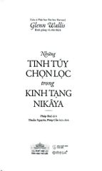Những Tinh Túy Chọn Lọc Trong Kinh Tạng Nikāya - Bản Đặc Biệt Bìa Da - Glenn Wallis