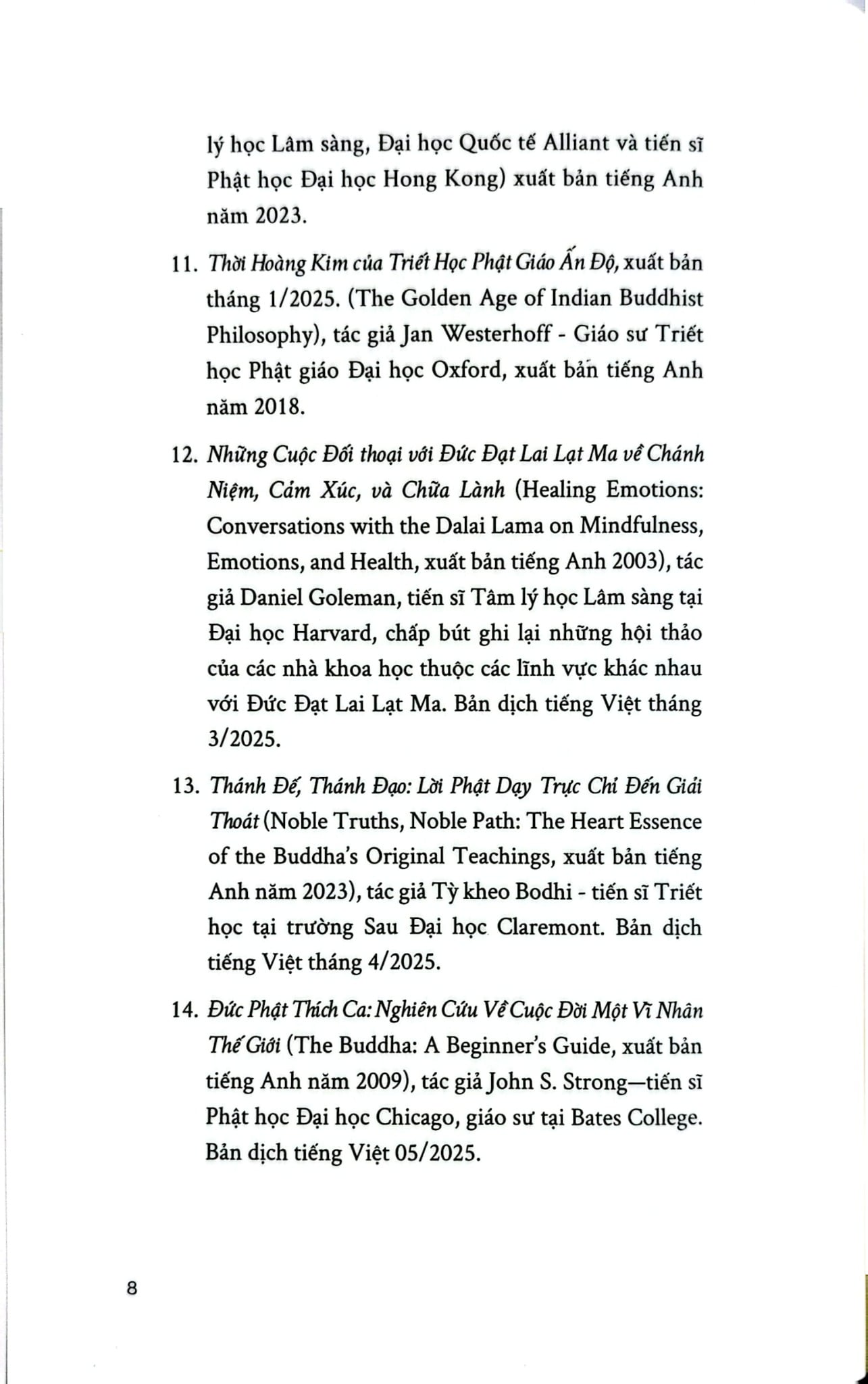 Những Tinh Túy Chọn Lọc Trong Kinh Tạng Nikāya - Bản Đặc Biệt Bìa Da - Glenn Wallis