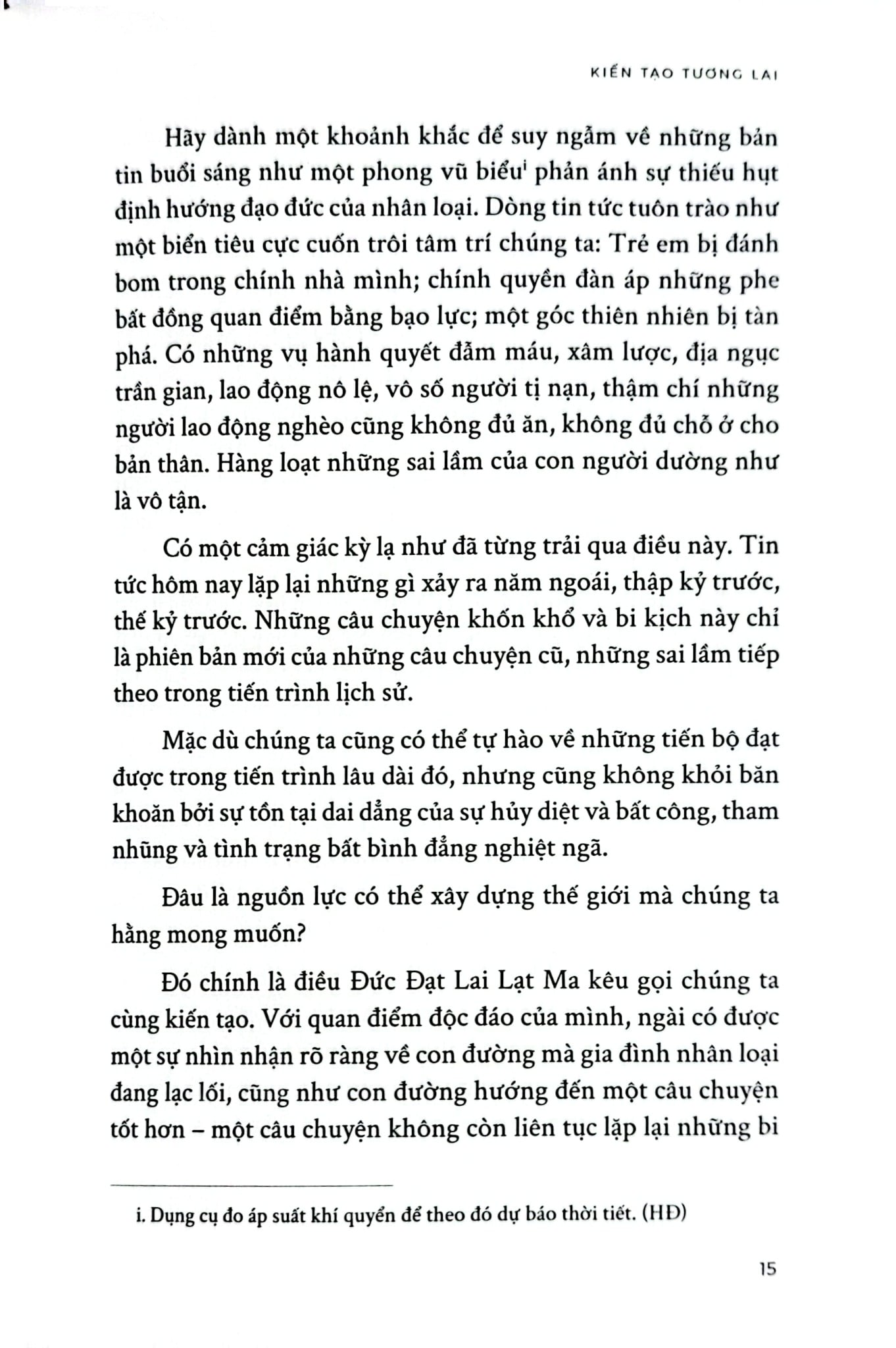 Tầm Nhìn Của Đức Đạt Lai Lạt Ma Về Thế Giới - Bản Đặc Biệt Bìa Da - Daniel Goleman