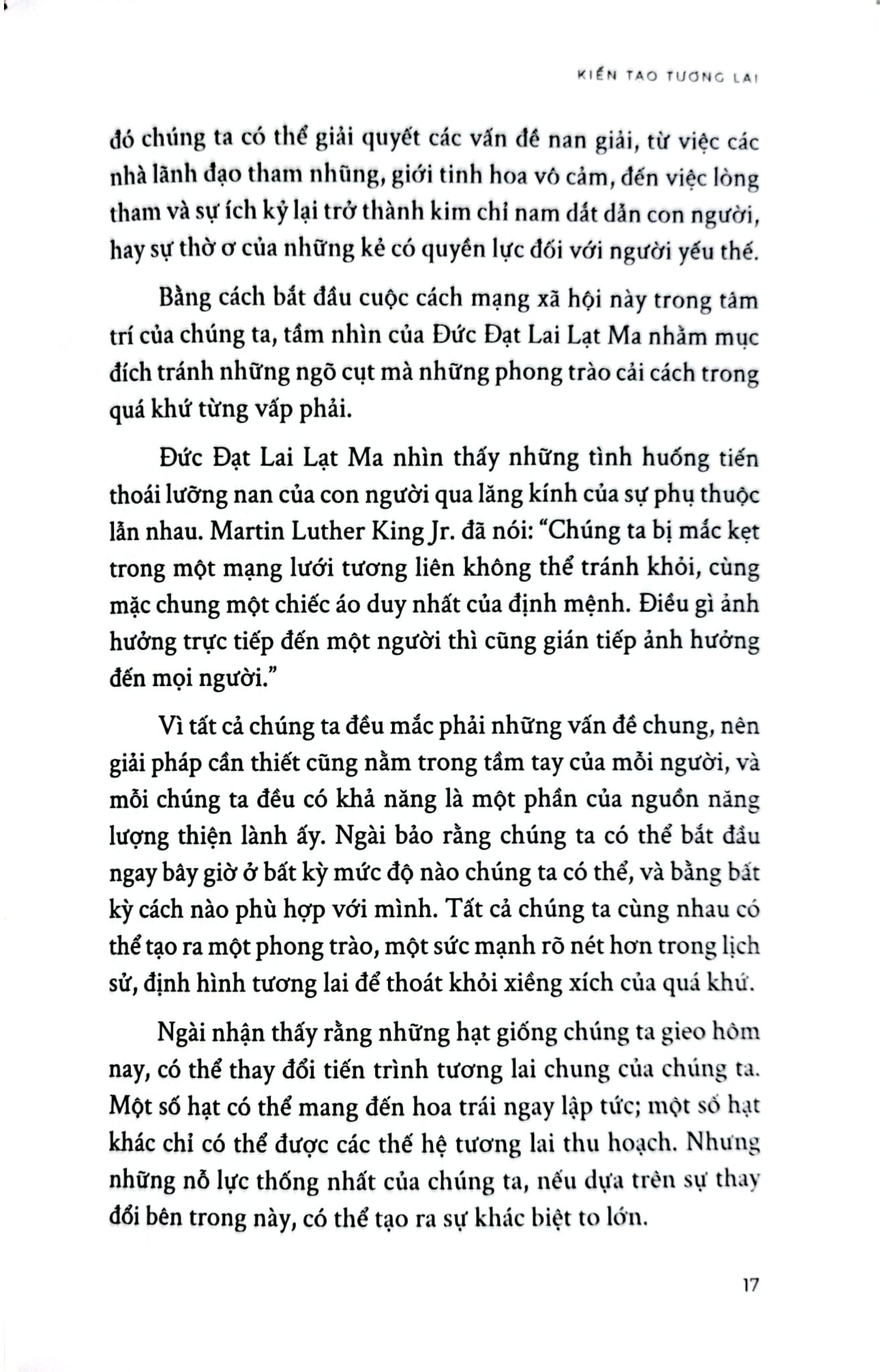 Tầm Nhìn Của Đức Đạt Lai Lạt Ma Về Thế Giới - Bản Đặc Biệt Bìa Da - Daniel Goleman