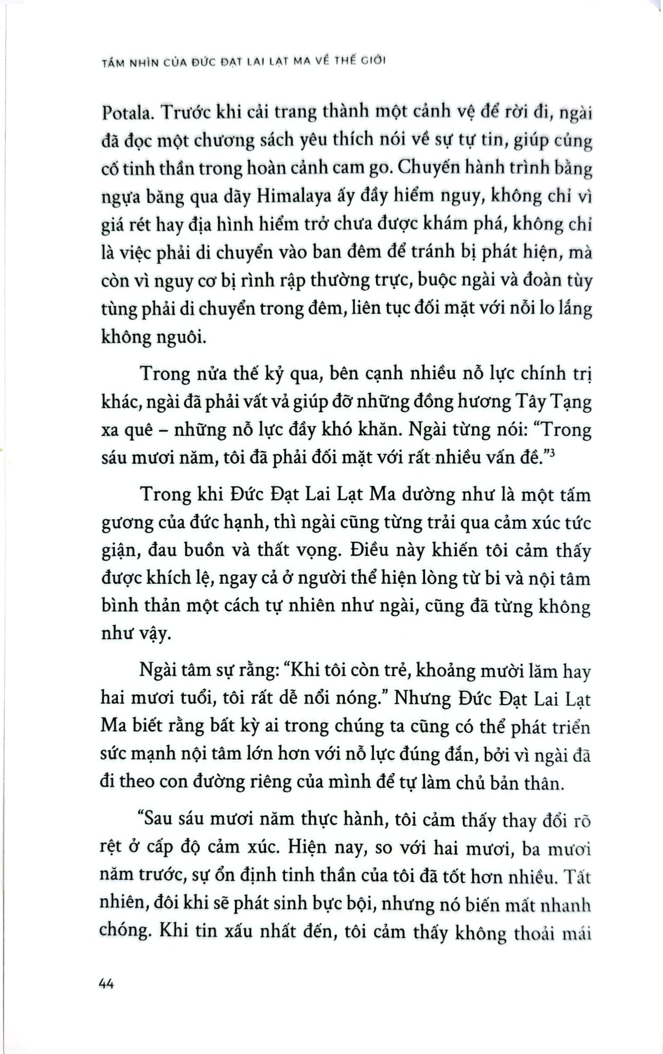 Tầm Nhìn Của Đức Đạt Lai Lạt Ma Về Thế Giới - Bản Đặc Biệt Bìa Da - Daniel Goleman