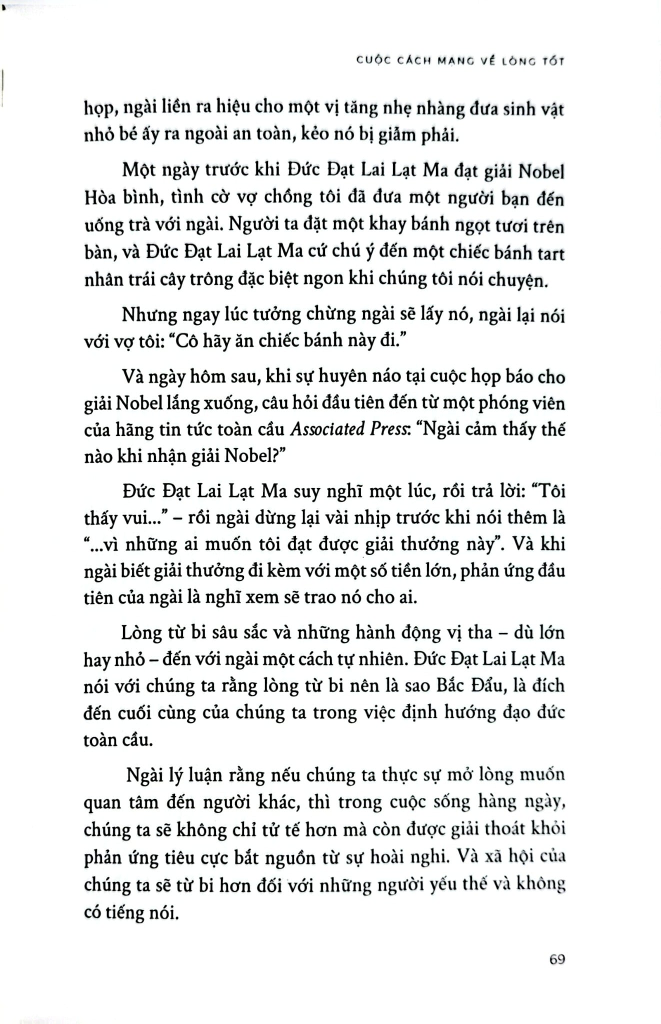 Tầm Nhìn Của Đức Đạt Lai Lạt Ma Về Thế Giới - Bản Đặc Biệt Bìa Da - Daniel Goleman