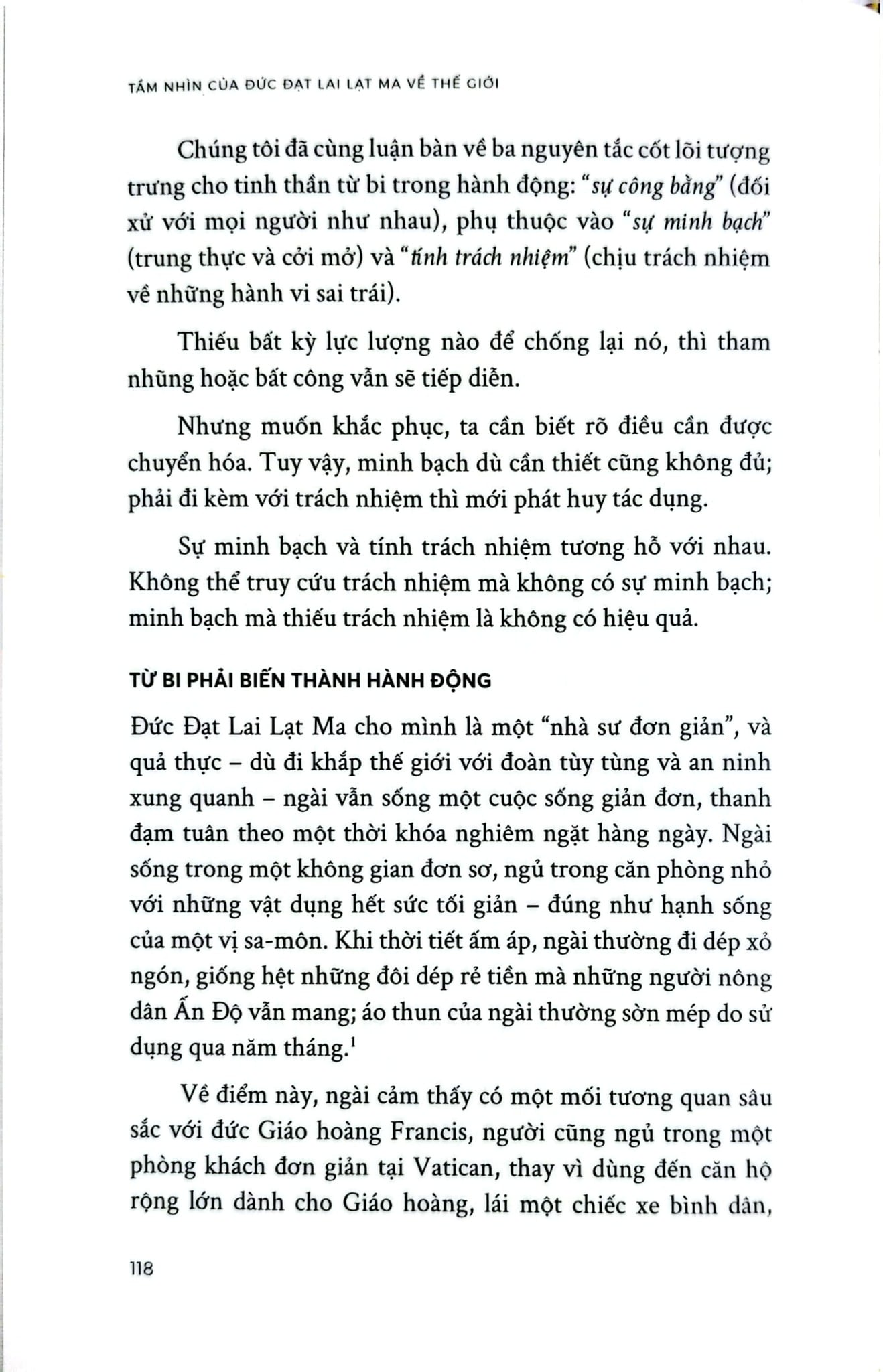 Tầm Nhìn Của Đức Đạt Lai Lạt Ma Về Thế Giới - Bản Đặc Biệt Bìa Da - Daniel Goleman