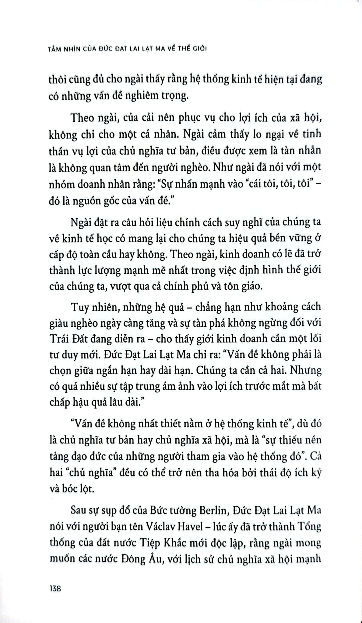 Tầm Nhìn Của Đức Đạt Lai Lạt Ma Về Thế Giới - Bản Đặc Biệt Bìa Da - Daniel Goleman