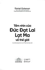 Tầm Nhìn Của Đức Đạt Lai Lạt Ma Về Thế Giới - Bản Đặc Biệt Bìa Da - Daniel Goleman