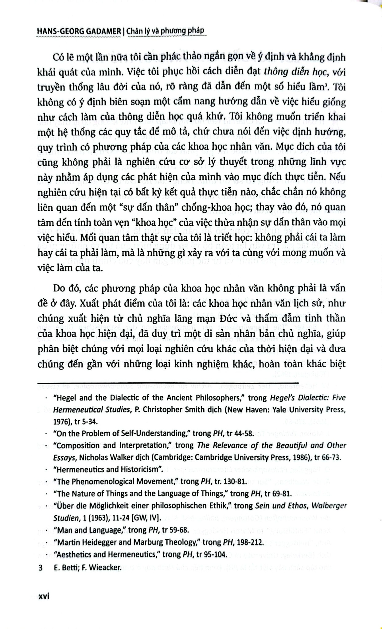 Chân Lý Và Phương Pháp (Bìa Cứng) - Hans Georg Gadamer
