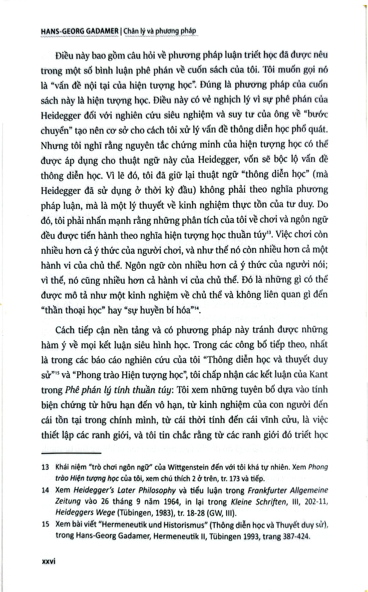 Chân Lý Và Phương Pháp (Bìa Cứng) - Hans Georg Gadamer