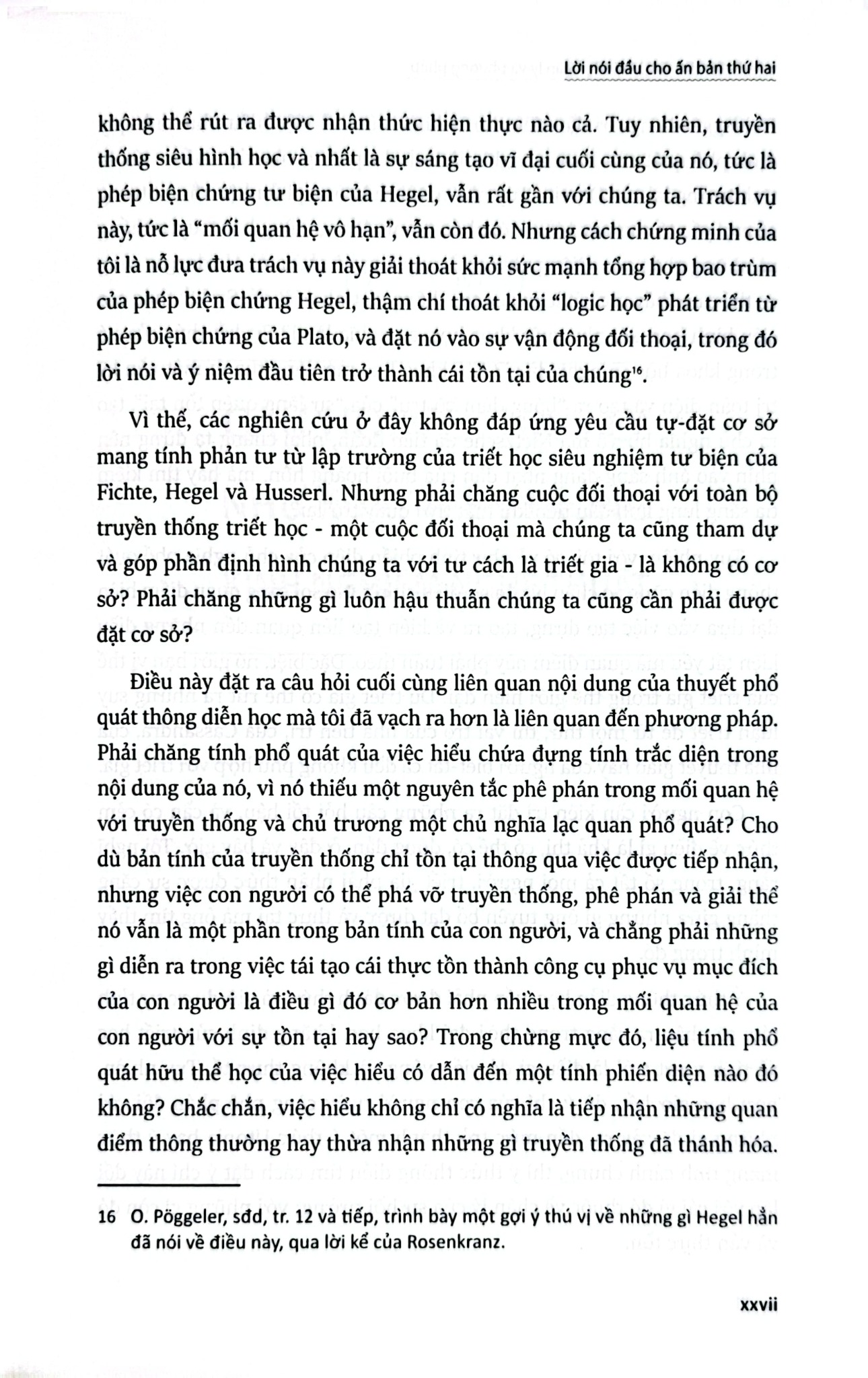 Chân Lý Và Phương Pháp (Bìa Cứng) - Hans Georg Gadamer