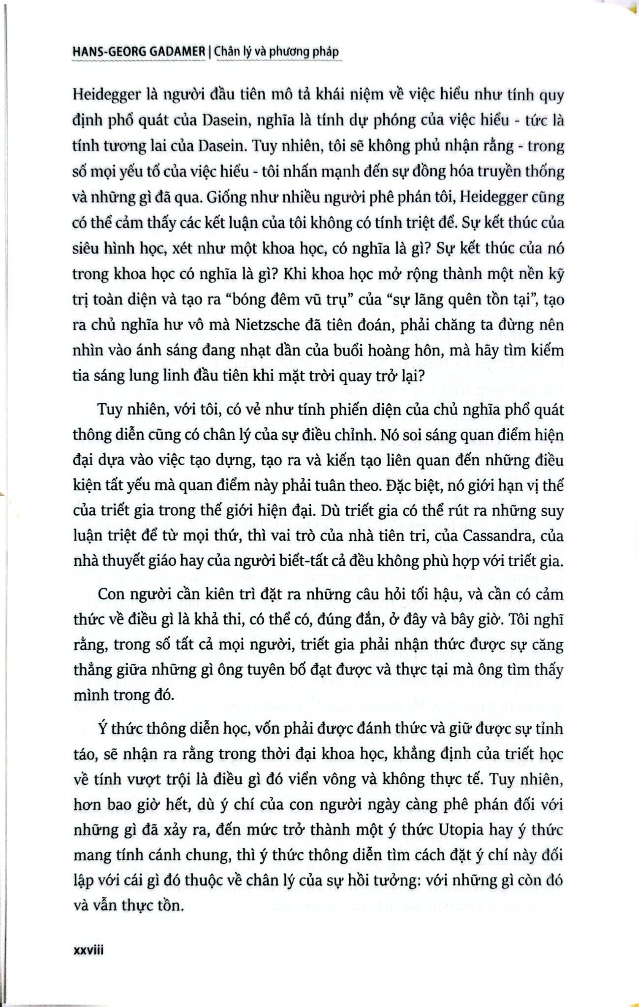 Chân Lý Và Phương Pháp (Bìa Cứng) - Hans Georg Gadamer