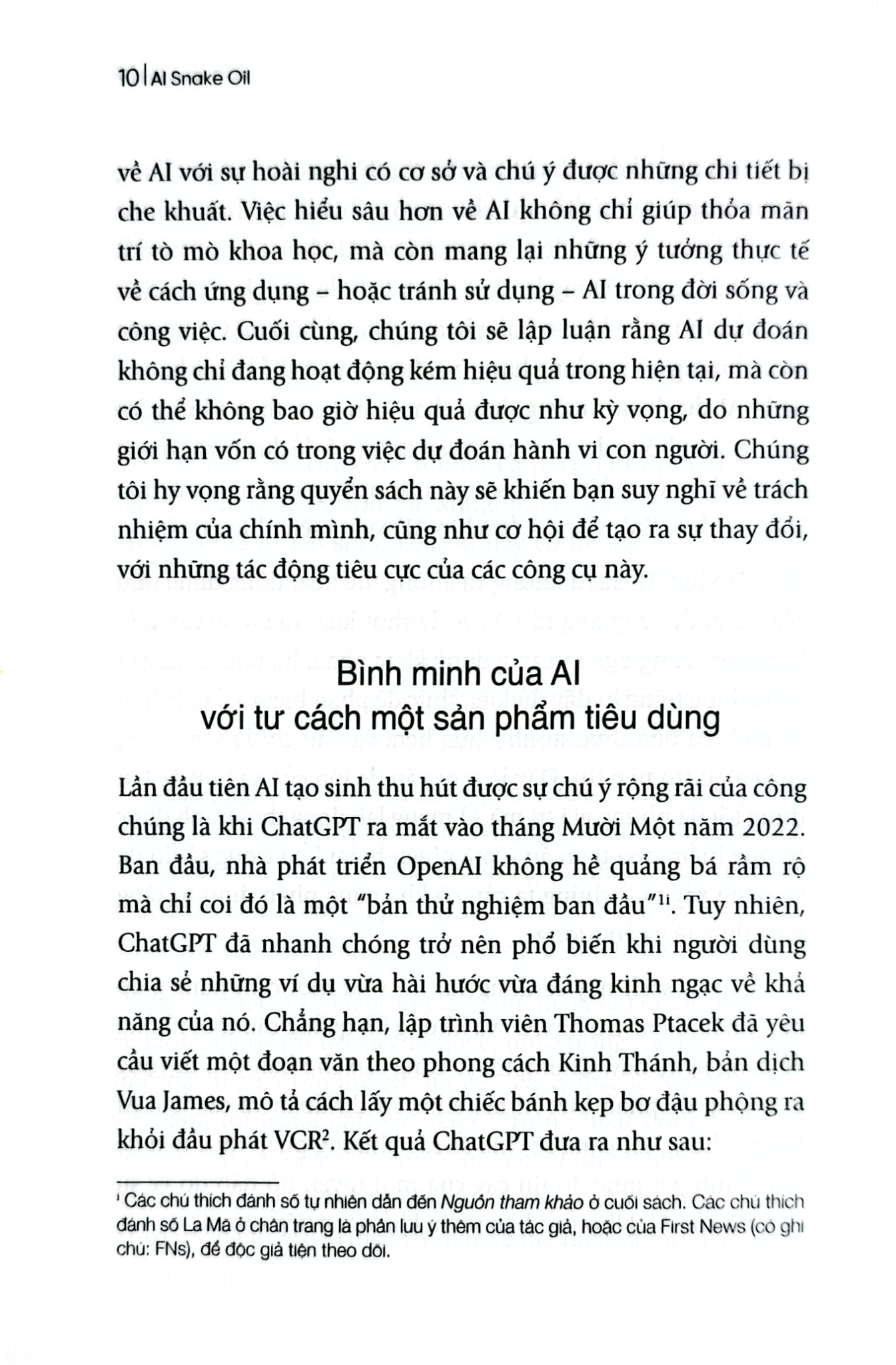 AI - Lợi Và Hại - Arvind Narayanan, Sayash Kapoor