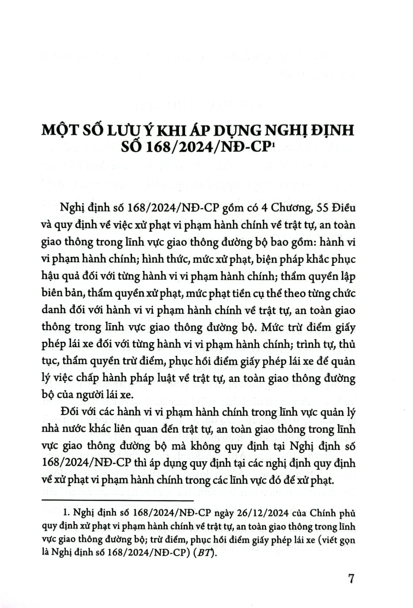 Cẩm Nang Tra Cứu 654 Lỗi Vi Phạm Giao Thông Đường Bộ Và Mức Phạt Theo Nghị Định Số 168/2024/NĐ-CP - LS. Phạm Thanh Hữu