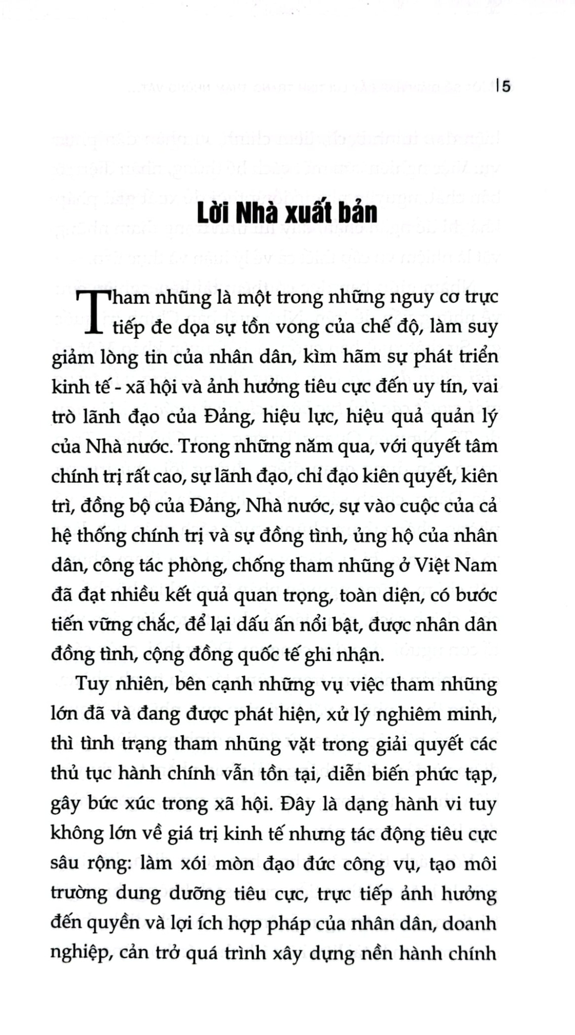 Một Số Giải Pháp Đẩy Lùi Tình Trạng Tham Nhũng Vặt Trong Giải Quyết Các Thủ Tục Hành Chính Ở Nước Ta Hiện Nay (Sách Chuyên Khảo) - TS. Nguyễn Quang Trường (CB)