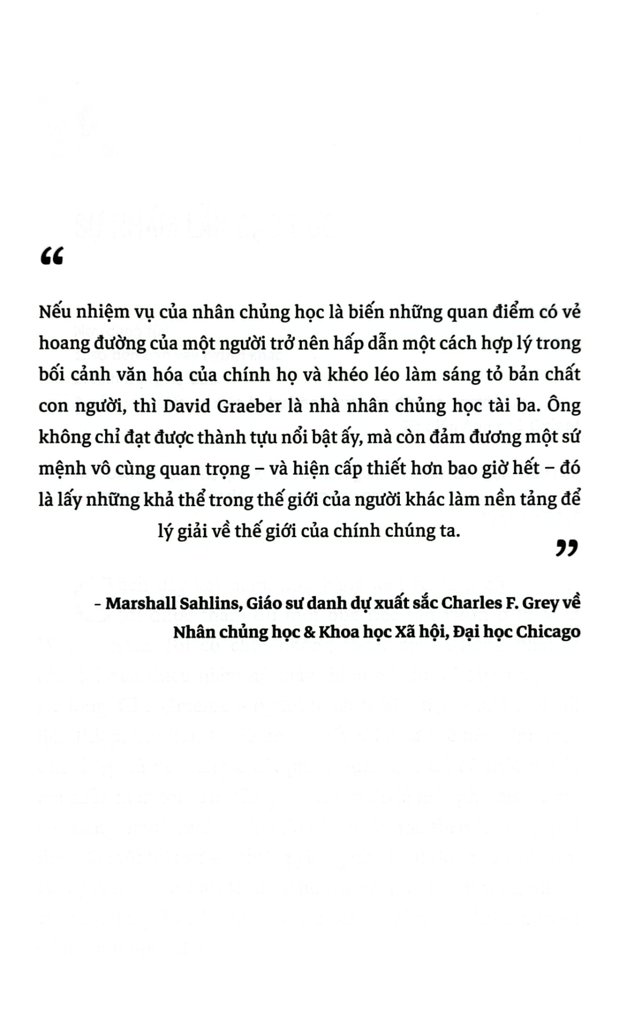 Debt - Nợ - Sợi Xích Vô Hình 5000 Năm - David Graeber