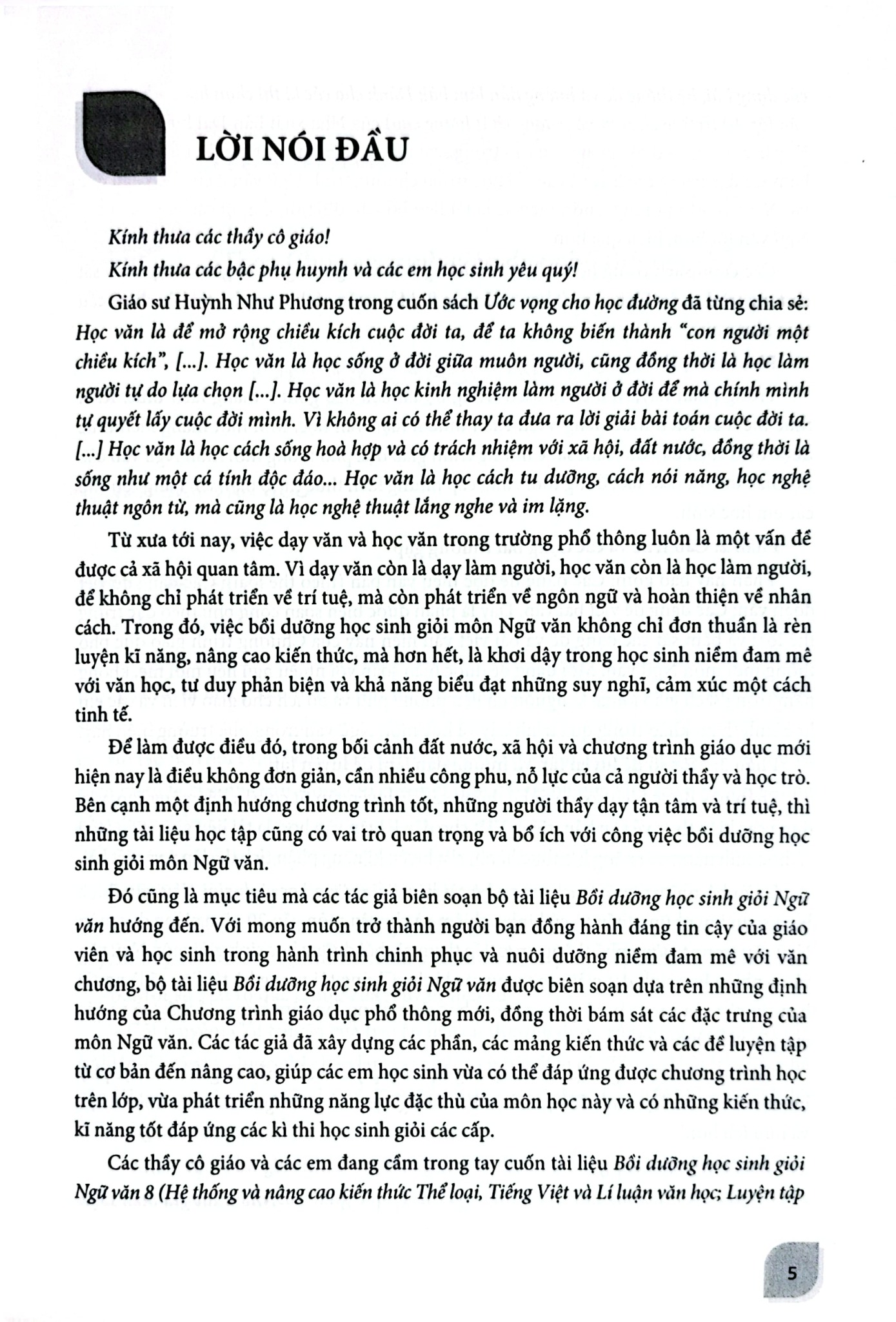 Bồi Dưỡng Học Sinh Giỏi Ngữ Văn 8 - Nguyễn Thị Dịu (Chủ biên)