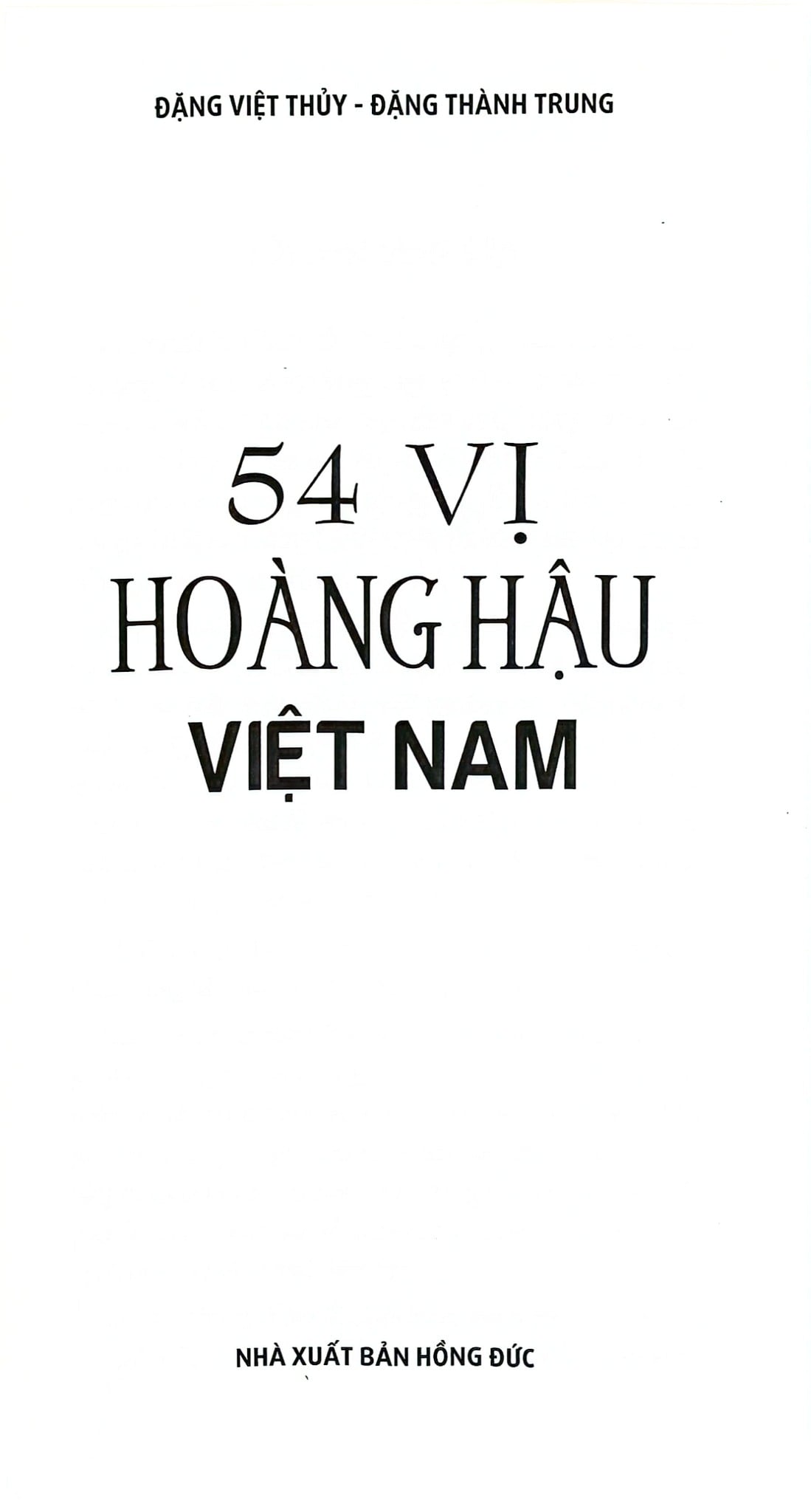 Combo 2 Cuốn 54 Vị (Hoàng Đế + Hoàng Hậu ) Việt Nam
