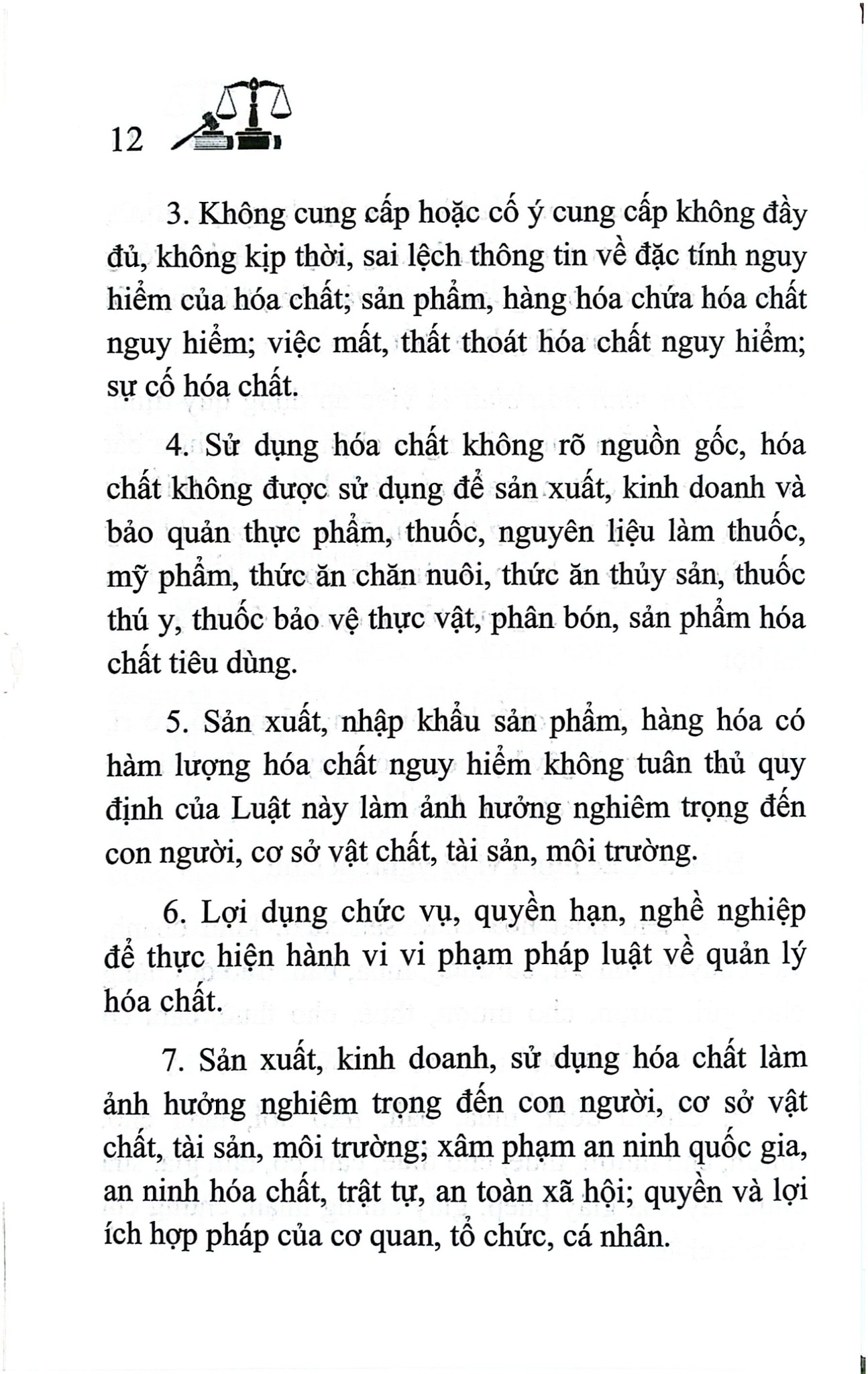 Luật Hóa Chất Năm 2025 (NXBLĐ) - Quốc Hội