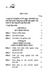 Luật Hóa Chất Năm 2025 (NXBLĐ) - Quốc Hội