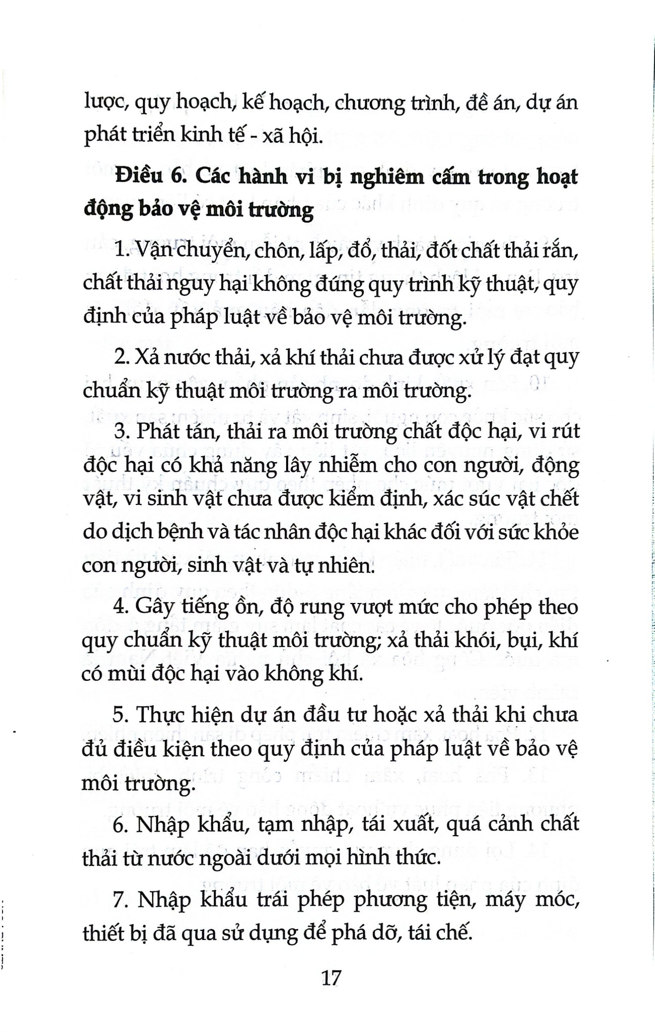 Luật Bảo Vệ Môi Trường Năm 2020 ( Sửa Đổi, Bổ Sung Năm 2022,2023,2024,2025) (NXBLĐ) - Quốc Hội
