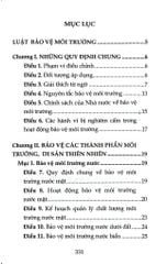 Luật Bảo Vệ Môi Trường Năm 2020 ( Sửa Đổi, Bổ Sung Năm 2022,2023,2024,2025) (NXBLĐ) - Quốc Hội