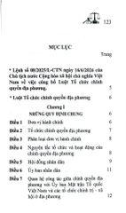 Luật Tổ Chức Chính Quyền Địa Phương Năm 2025 (NXBLĐ) - Quốc Hội